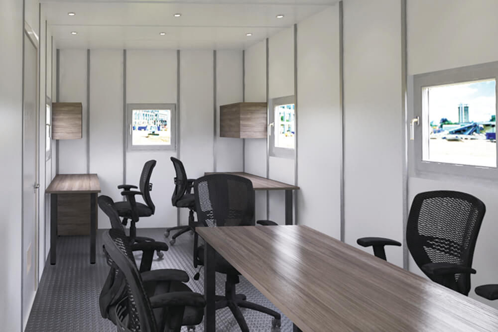 Mobile office suite rendering 2 Mobile office suite rendering 2