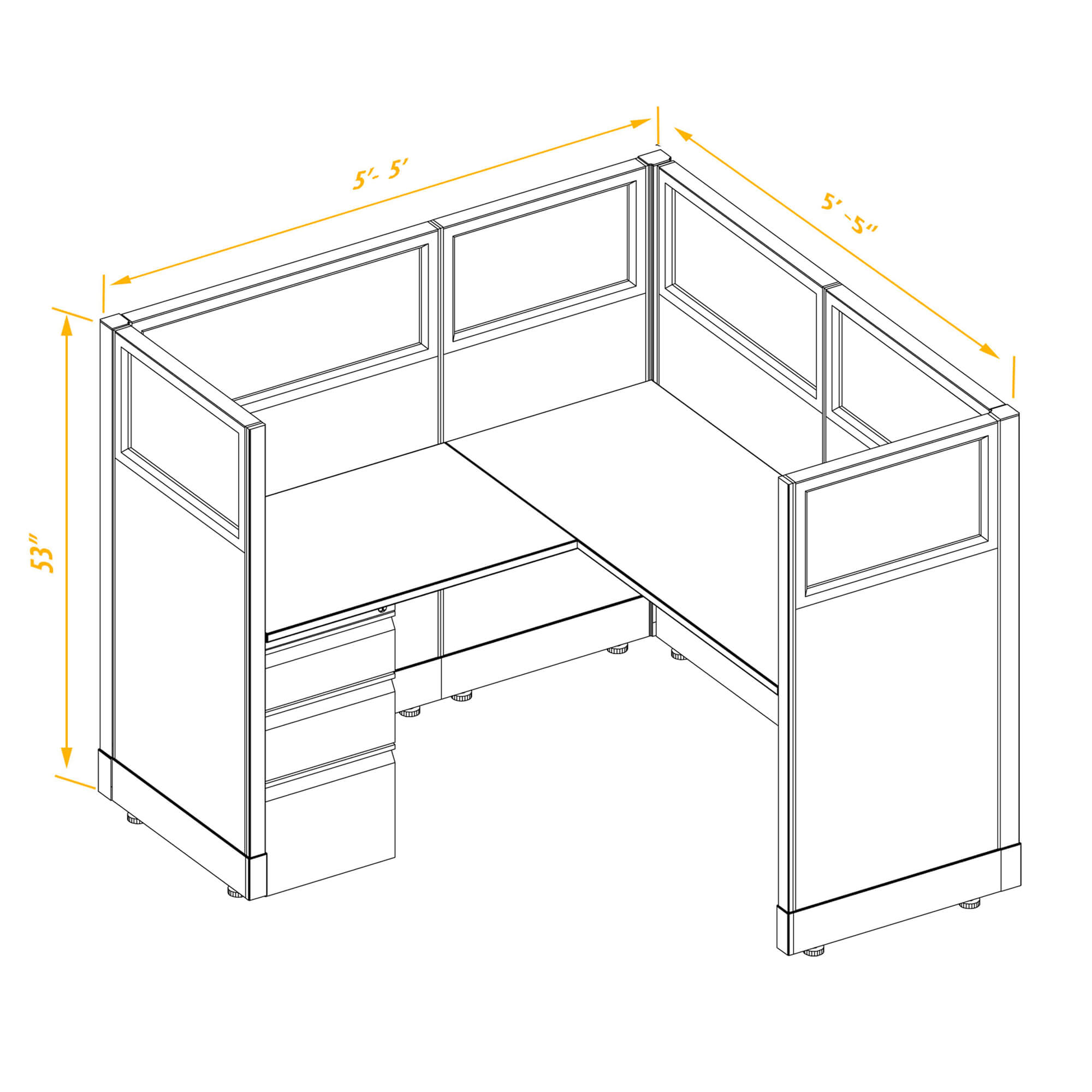 Office workstations CUB 1 53 55 G A PSO Office workstations CUB 1 53 55 G A PSO