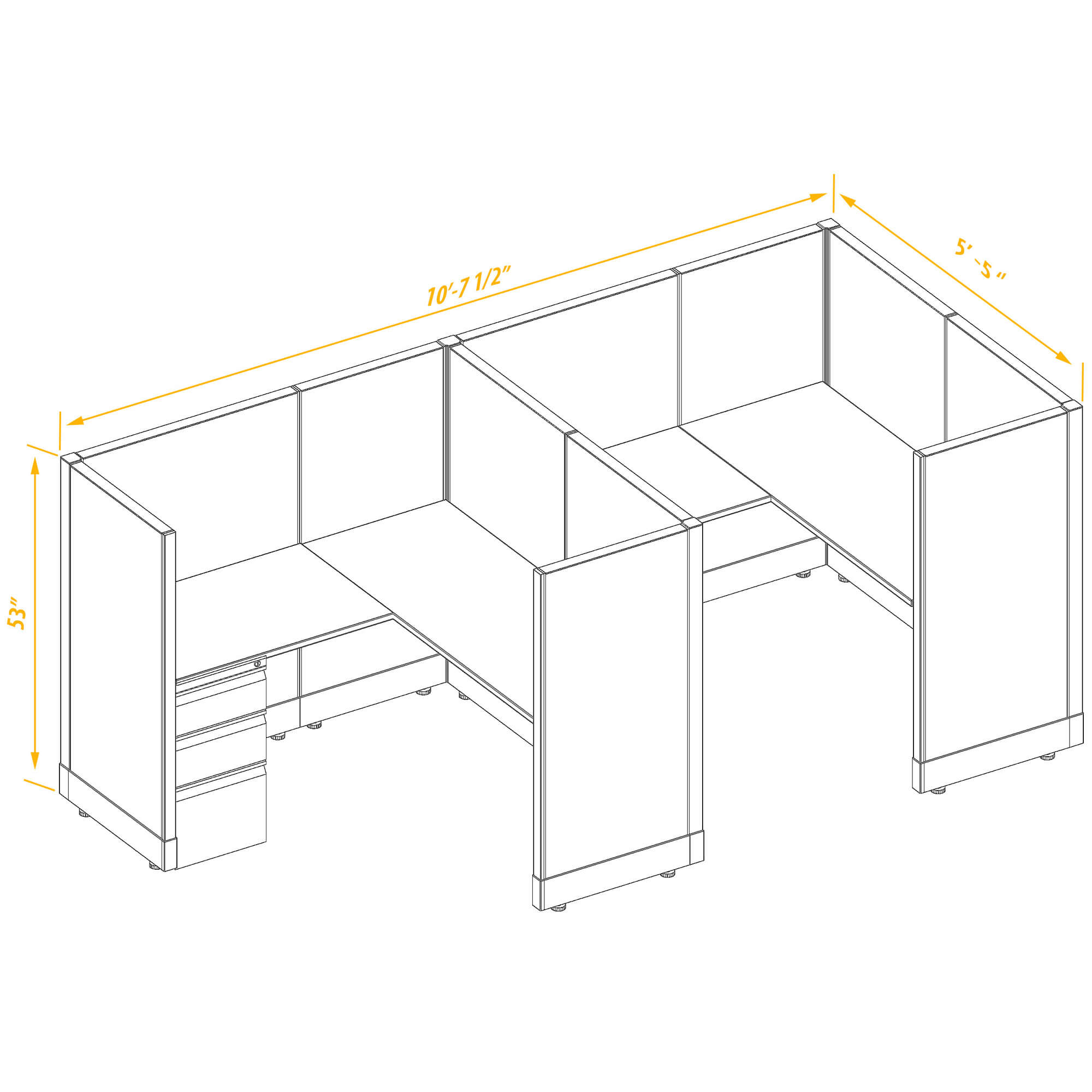 Office workstations CUB 2 53 55 PSO Office workstations CUB 2 53 55 PSO