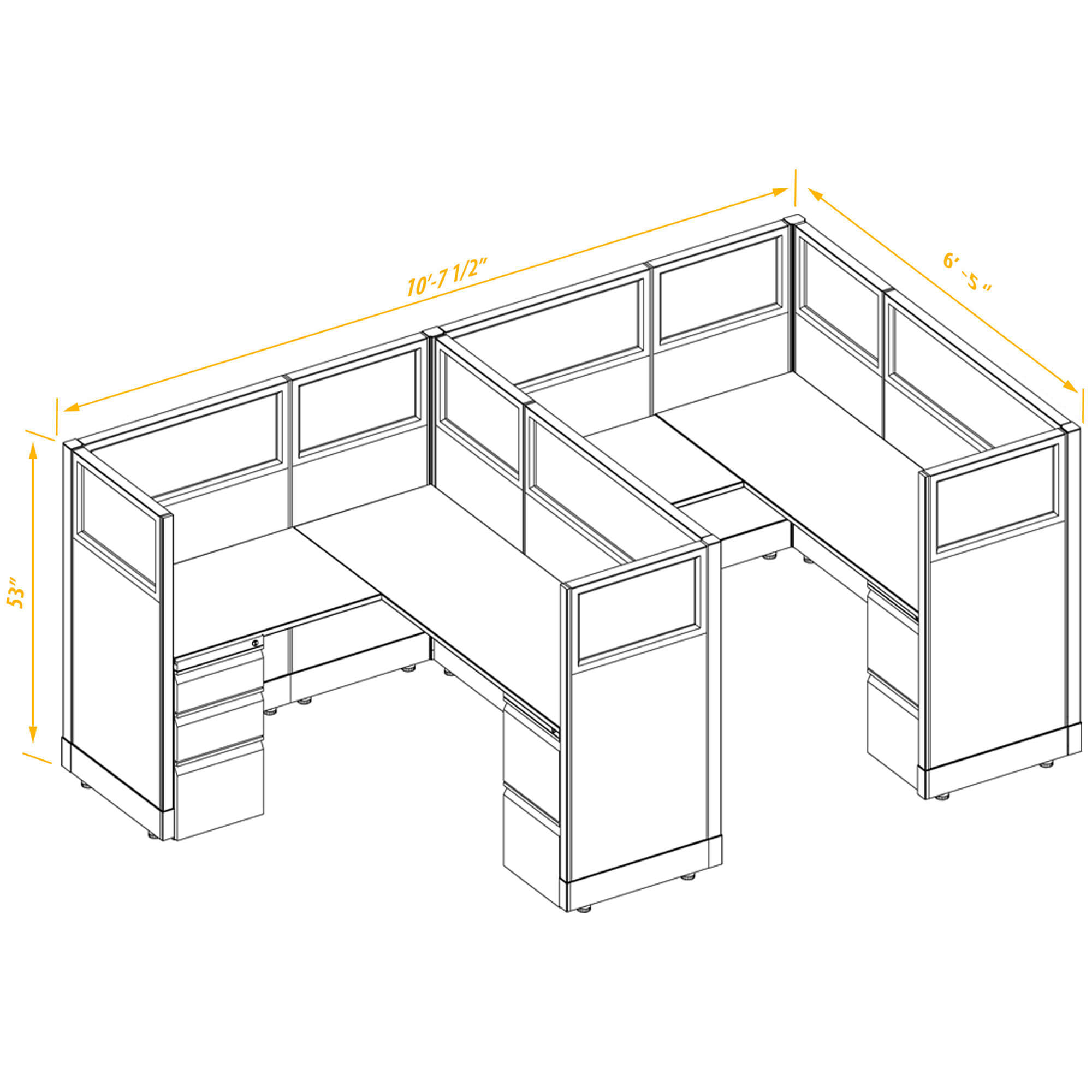 Office workstations CUB 2 53 56 G A PSO Office workstations CUB 2 53 56 G A PSO