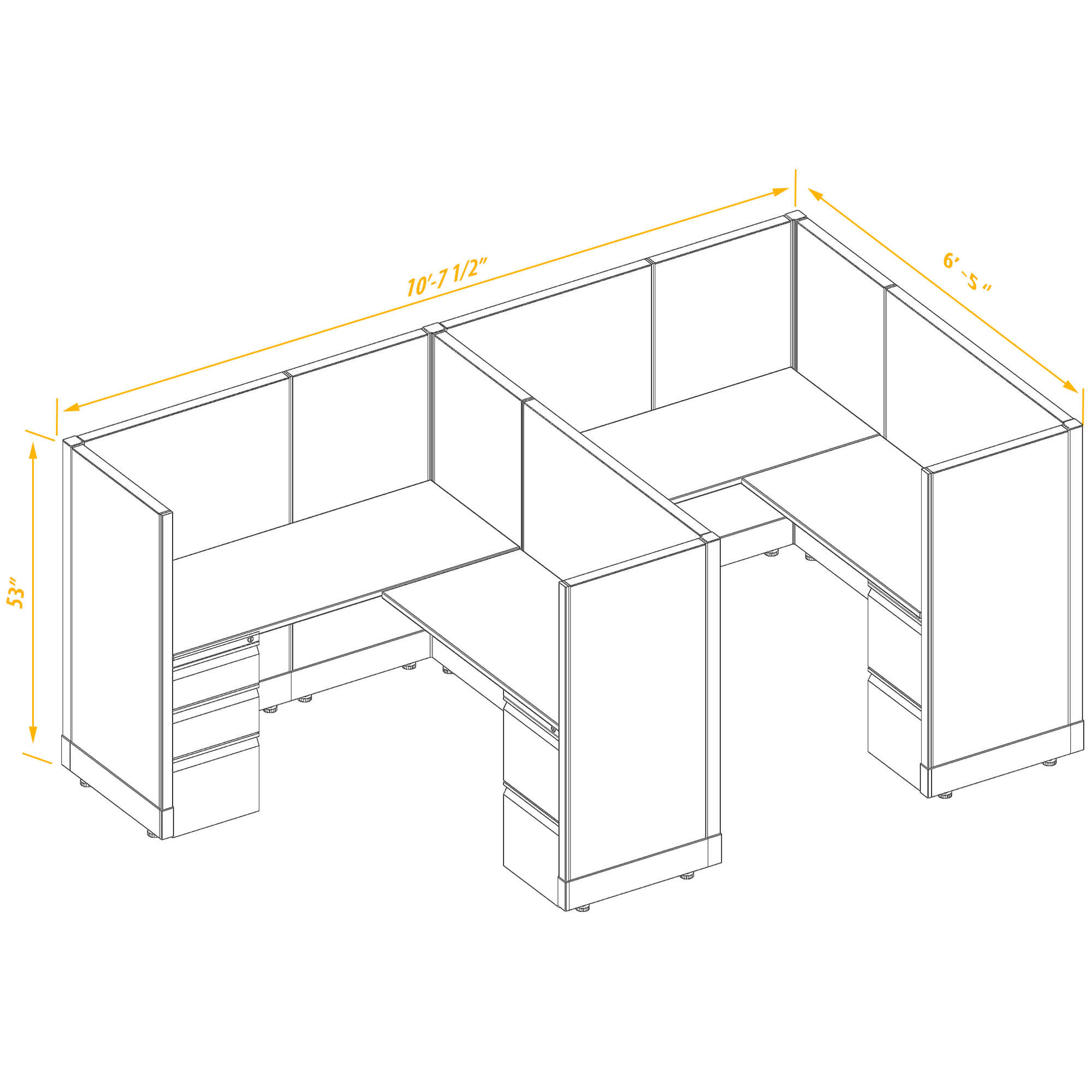 Office workstations CUB 2 53 56 PSO Office workstations CUB 2 53 56 PSO