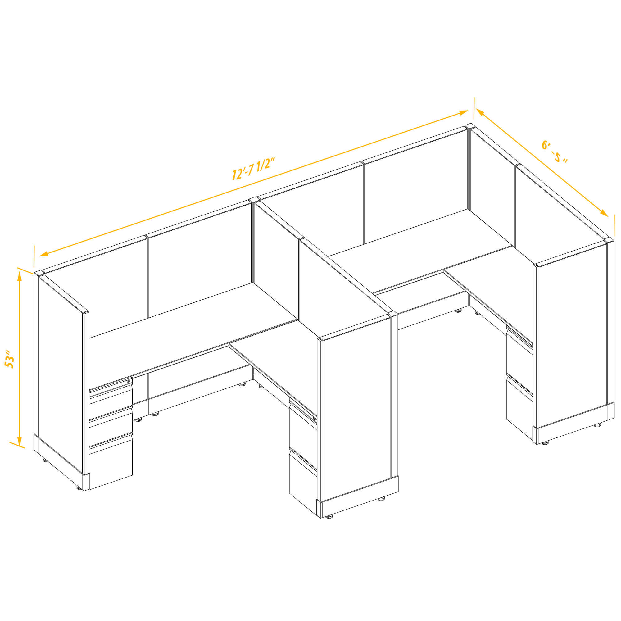 Office workstations CUB 2 53 66 PSO Office workstations CUB 2 53 66 PSO