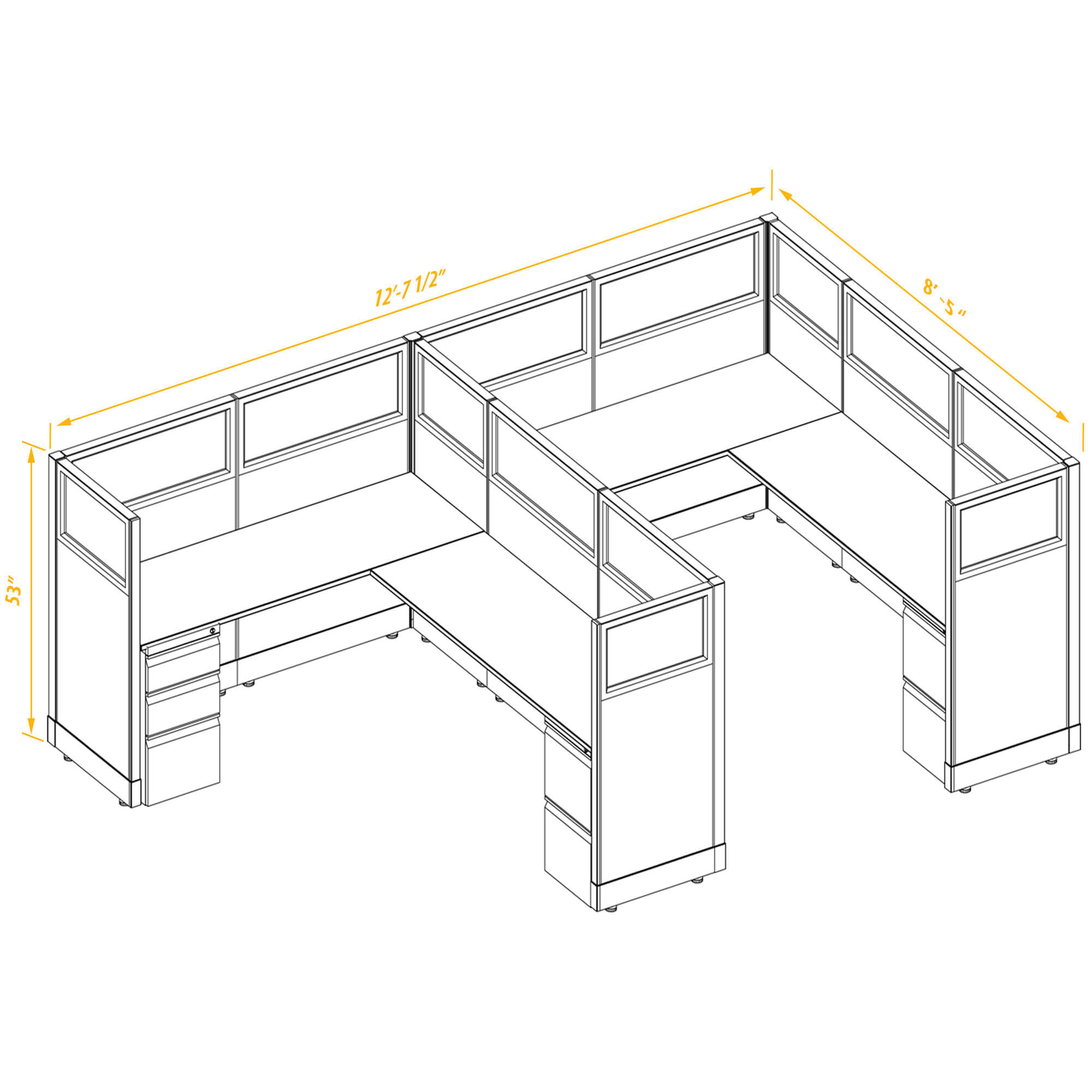 Office workstations CUB 2 53 68 G A PSO Office workstations CUB 2 53 68 G A PSO