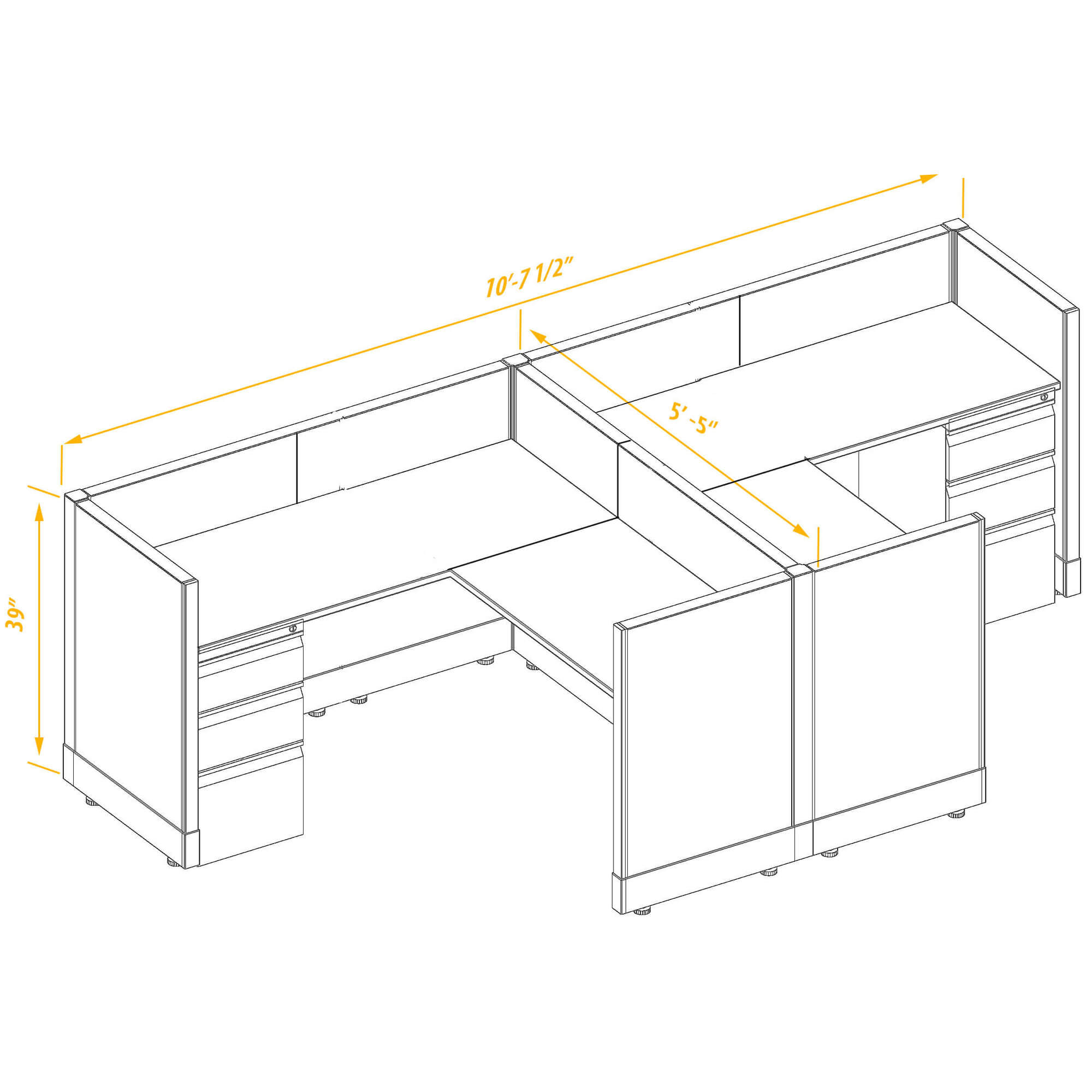 Office workstations CUB 2a 39 55 PSO Office workstations CUB 2a 39 55 PSO