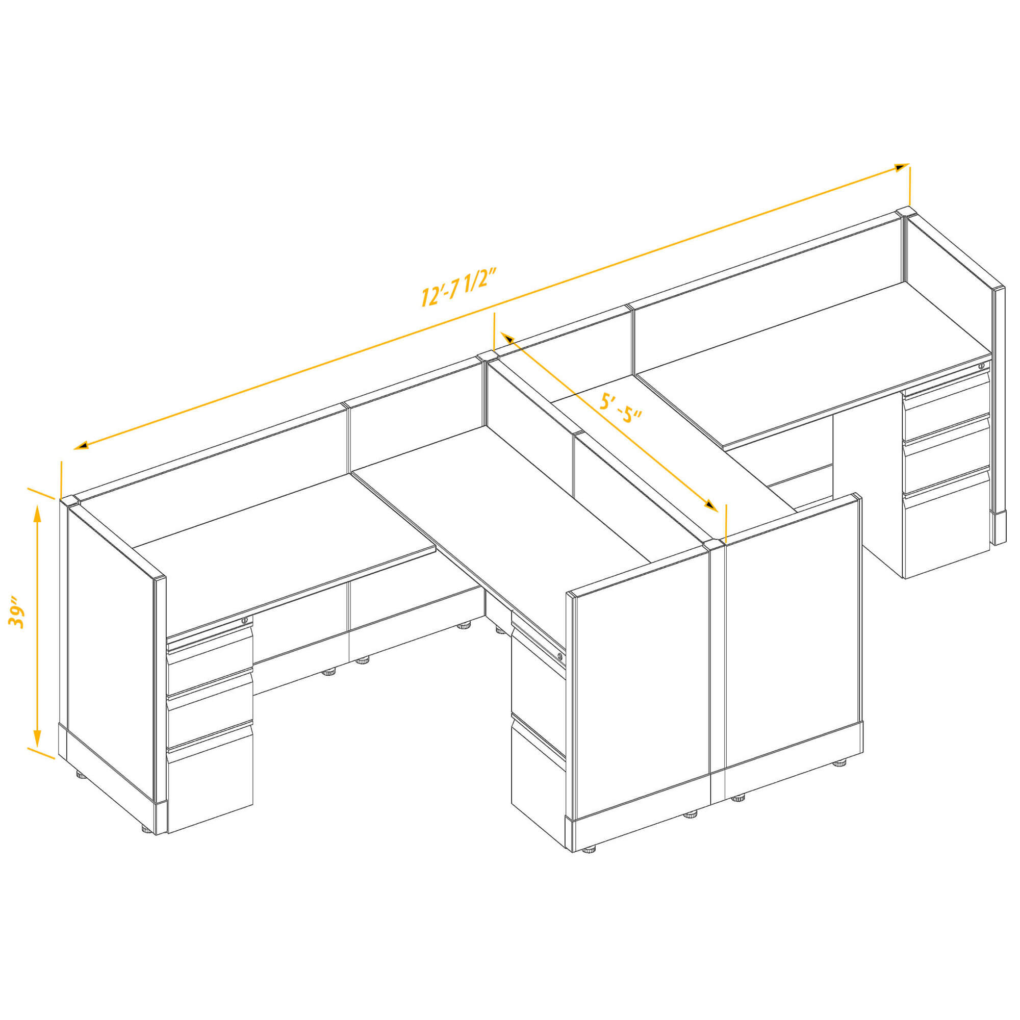Office workstations CUB 2a 39 56 PSO Office workstations CUB 2a 39 56 PSO