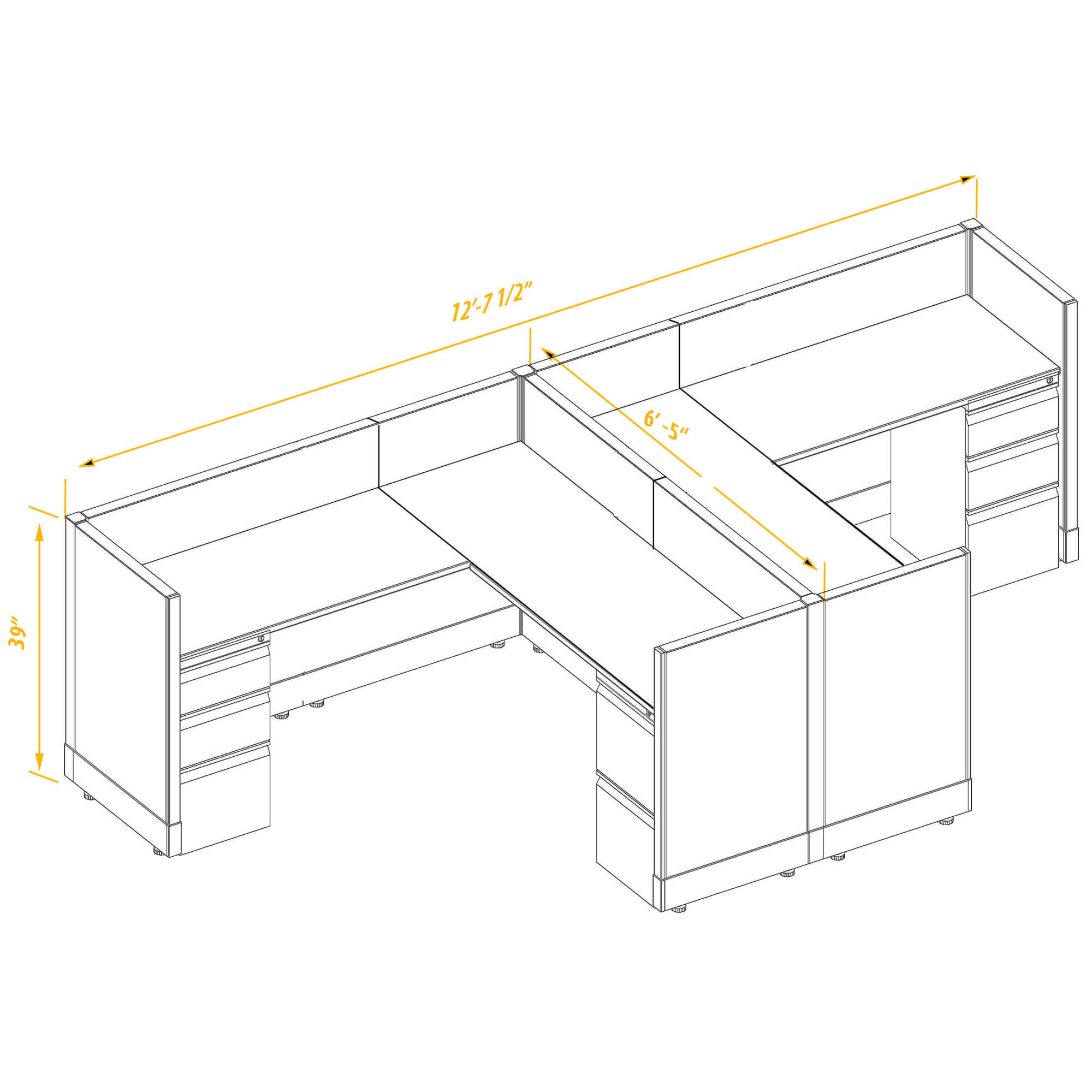 Office workstations CUB 2a 39 66 PSO Office workstations CUB 2a 39 66 PSO