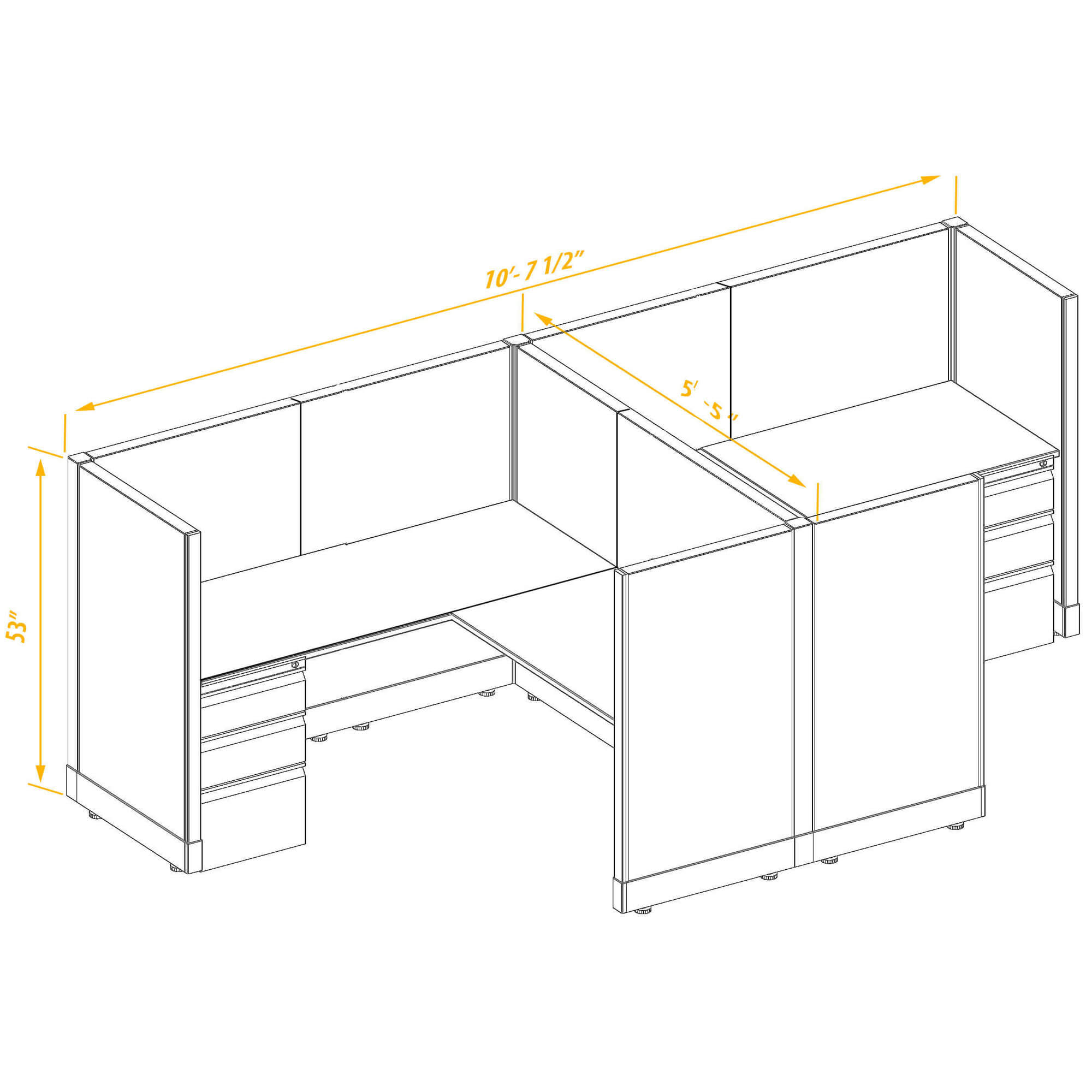 Office workstations CUB 2a 53 55 PSO Office workstations CUB 2a 53 55 PSO