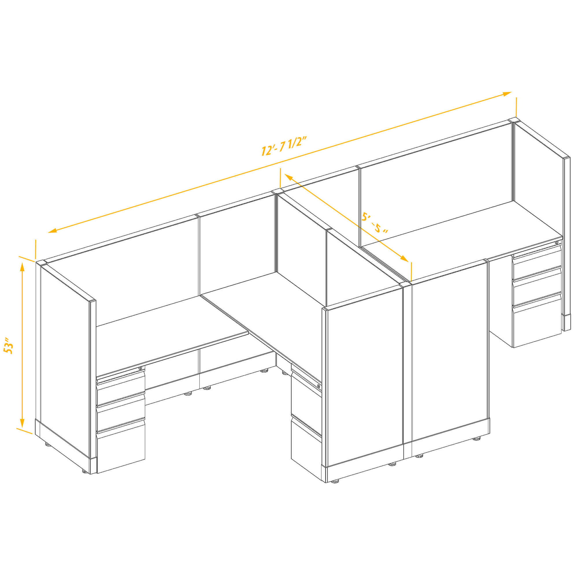 Office workstations CUB 2a 53 56 PSO Office workstations CUB 2a 53 56 PSO