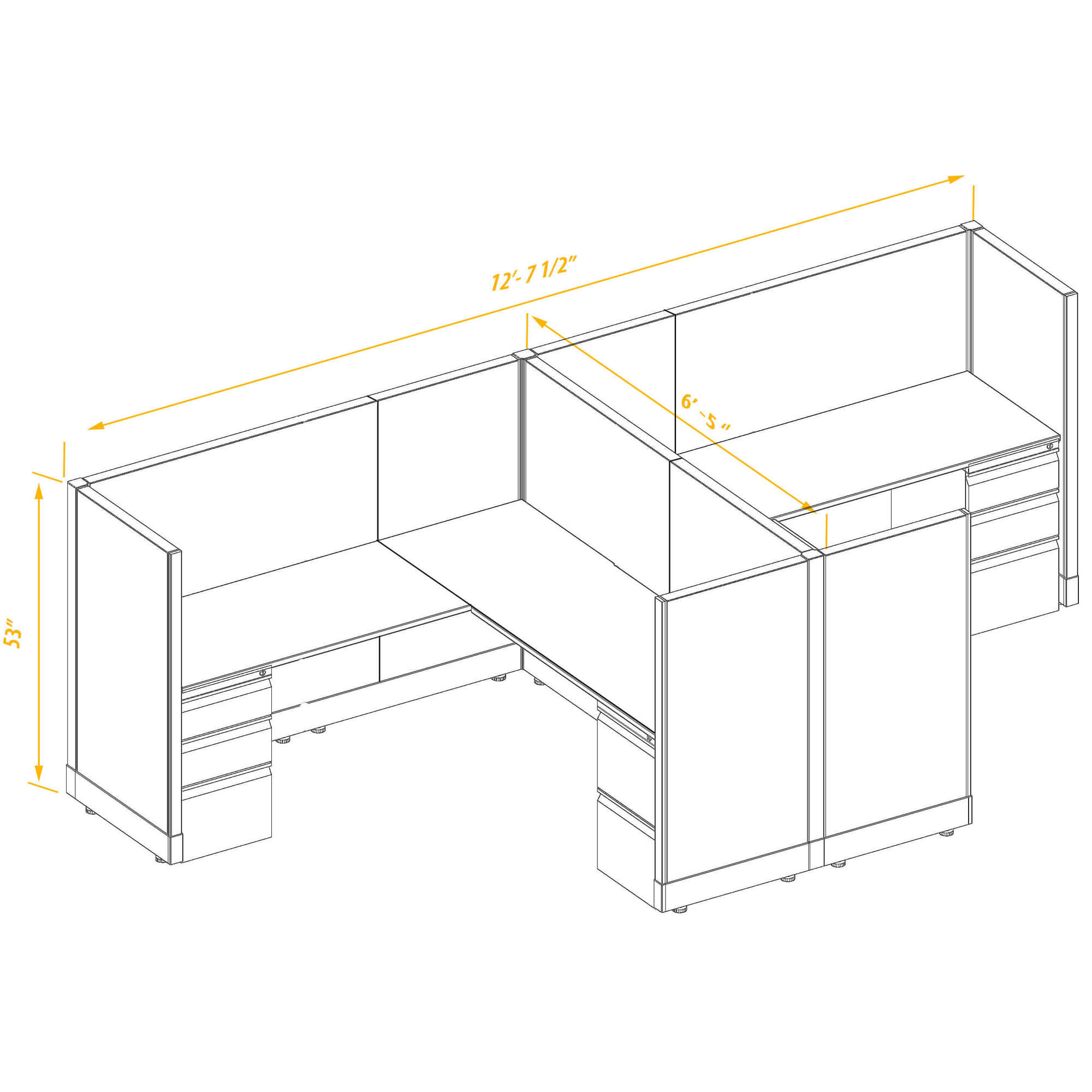 Office workstations CUB 2a 53 66 PSO Office workstations CUB 2a 53 66 PSO