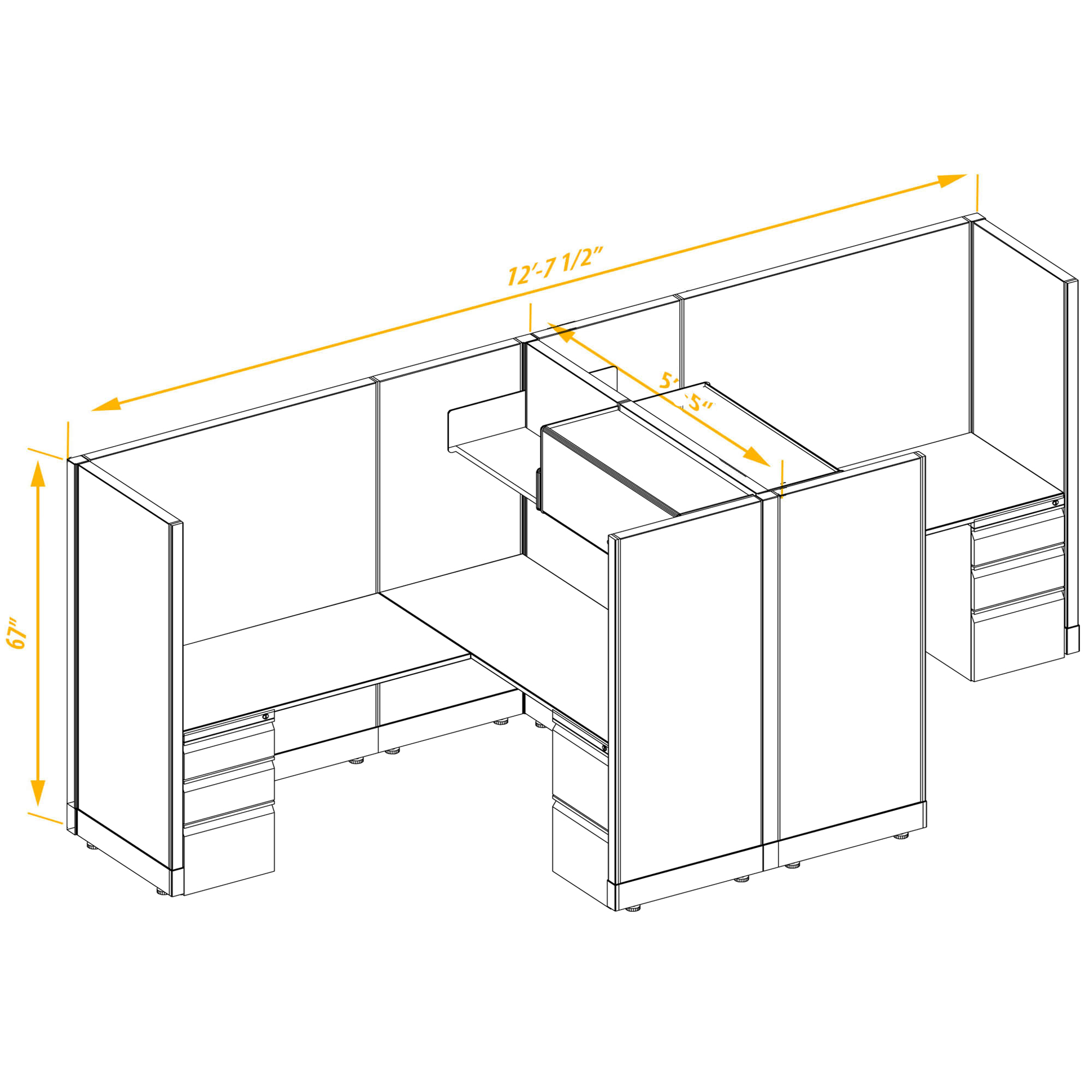 Office workstations CUB 2a 67 56 PSO 1 Office workstations CUB 2a 67 56 PSO 1