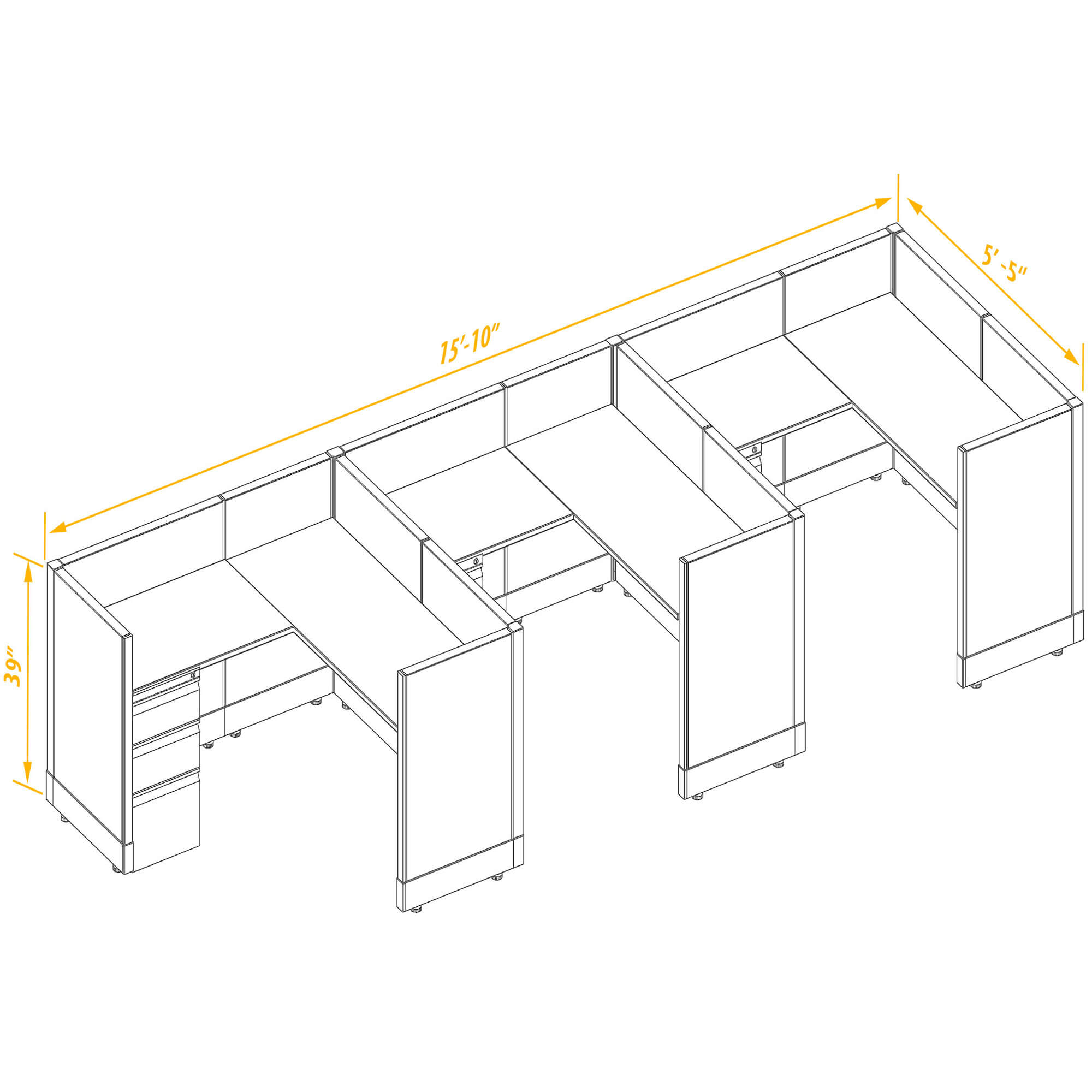 Office workstations CUB 3 39 55 PSO Office workstations CUB 3 39 55 PSO