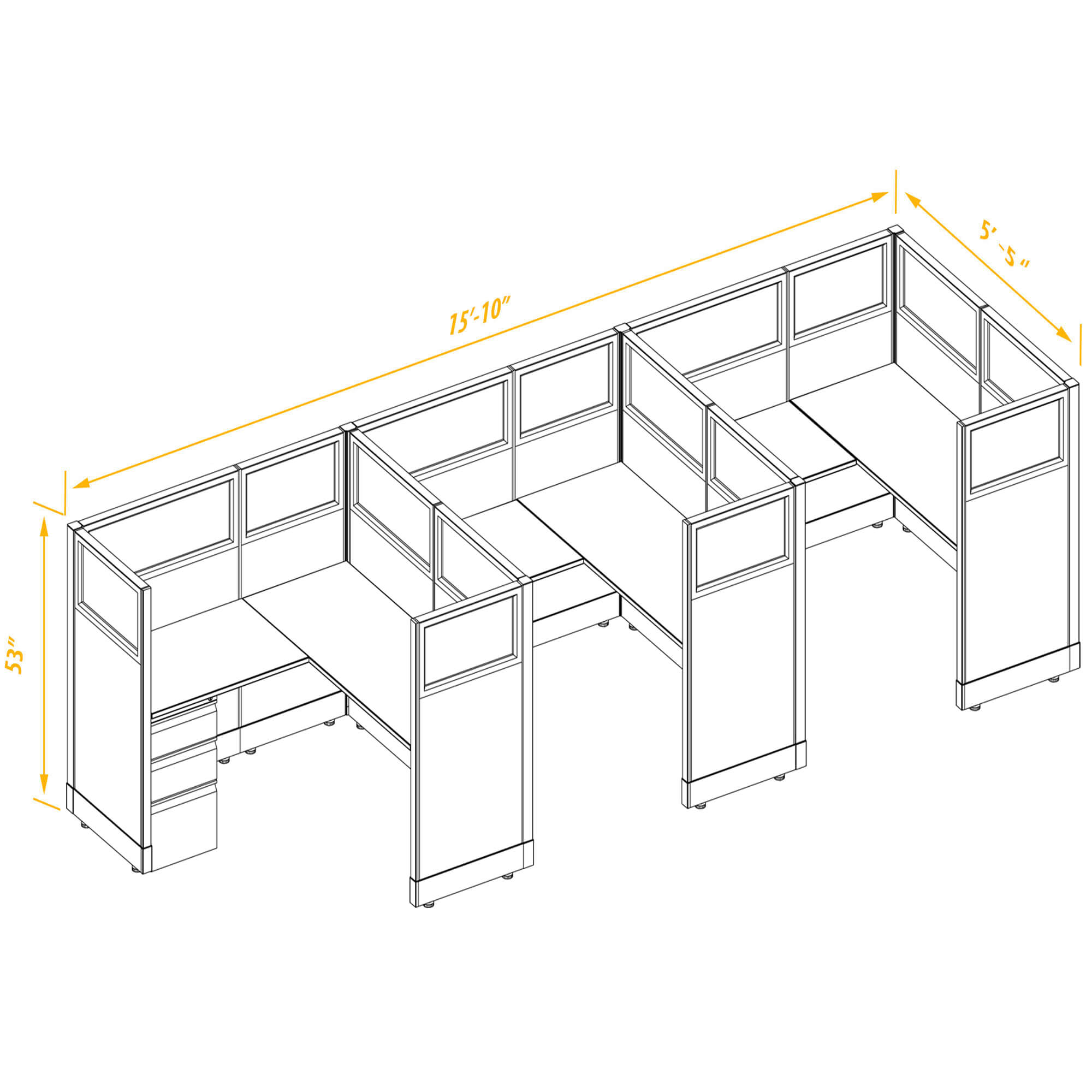Office workstations CUB 3 53 55 G A PSO Office workstations CUB 3 53 55 G A PSO
