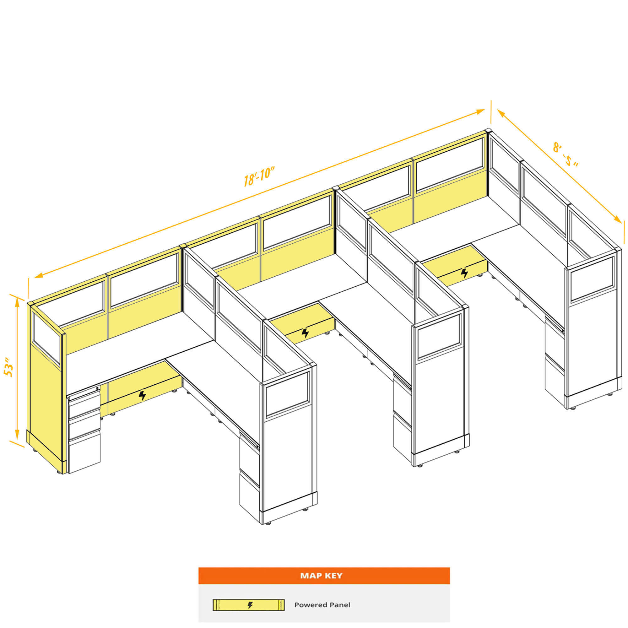 Office workstations CUB 3 53 68 G A P PSO Office workstations CUB 3 53 68 G A P PSO
