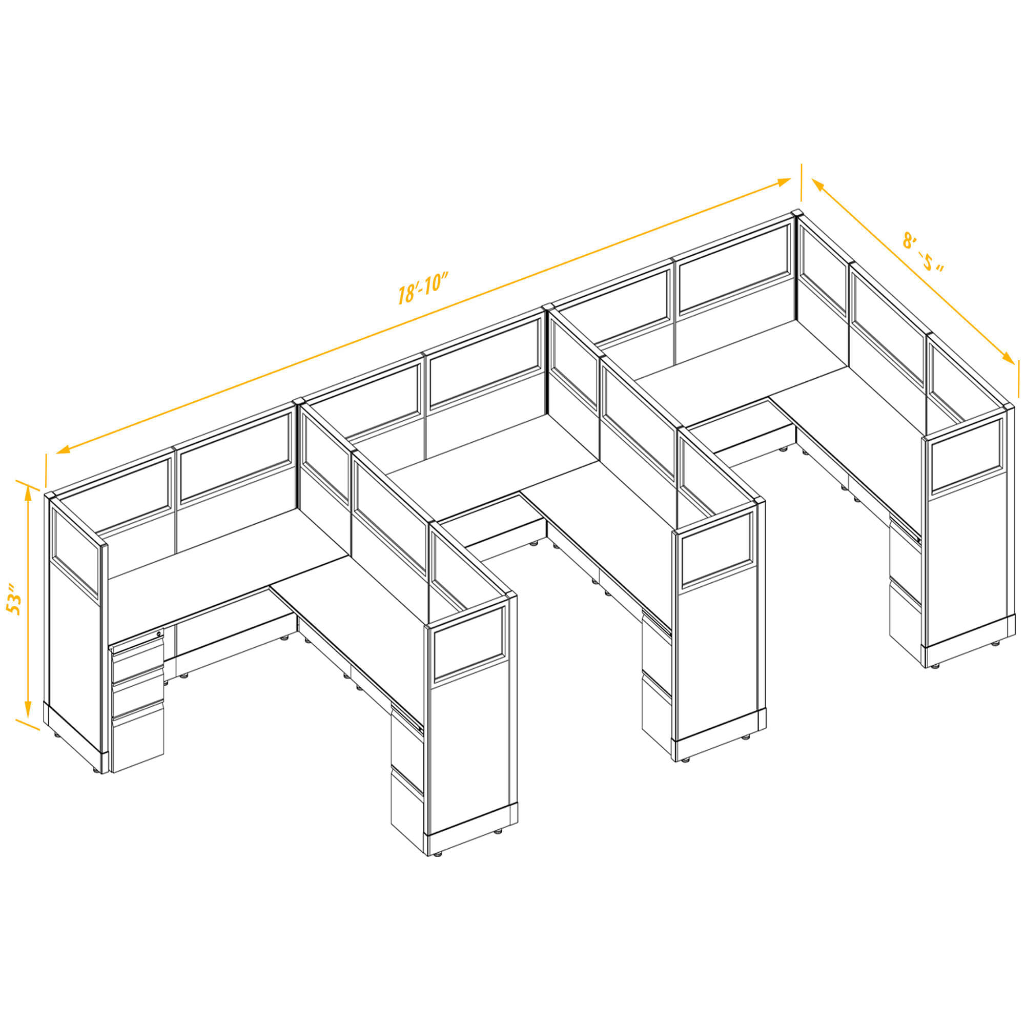 Office workstations CUB 3 53 68 G A PSO Office workstations CUB 3 53 68 G A PSO