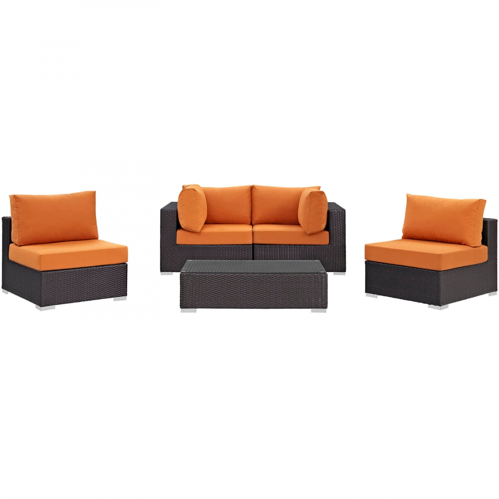 Outdoor lounge furniture CUB EEI 2163 EXP ORA SET Outdoor lounge furniture CUB EEI 2163 EXP ORA SET