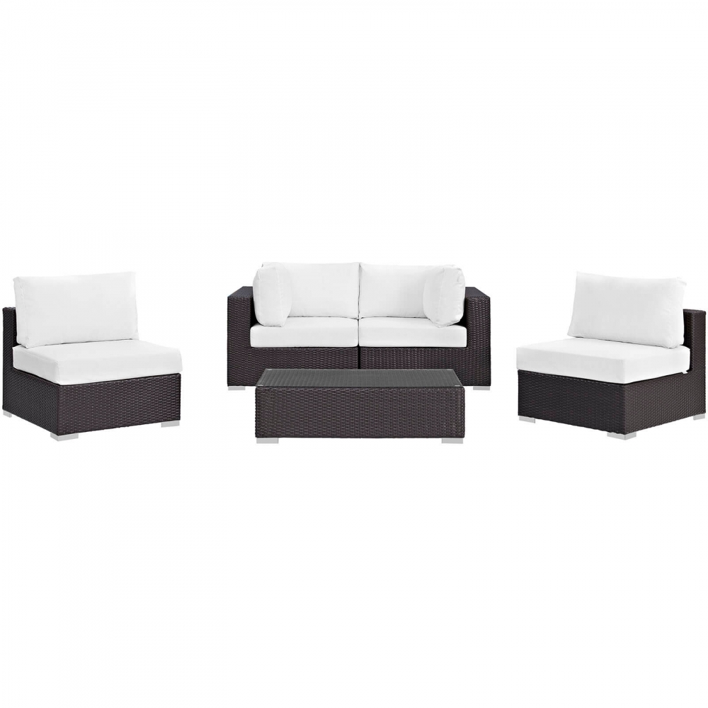 Outdoor lounge furniture CUB EEI 2163 EXP WHI SET MOD Outdoor lounge furniture CUB EEI 2163 EXP WHI SET MOD