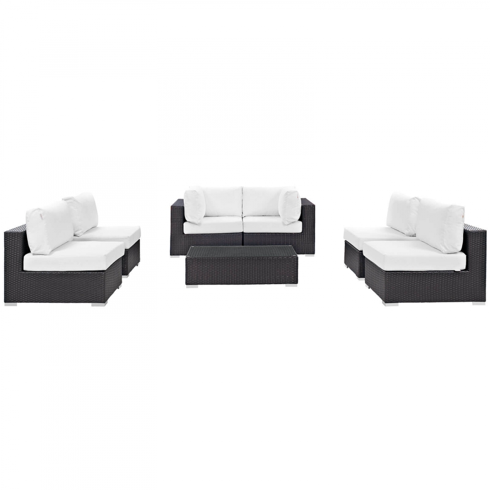 Outdoor lounge furniture CUB EEI 2164 EXP WHI SET MOD Outdoor lounge furniture CUB EEI 2164 EXP WHI SET MOD