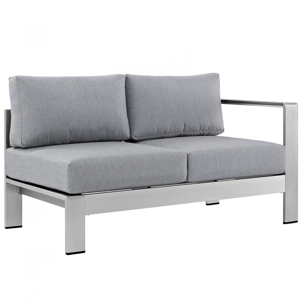 Outdoor lounge furniture CUB EEI 2262 SLV GRY MOD Outdoor lounge furniture CUB EEI 2262 SLV GRY MOD