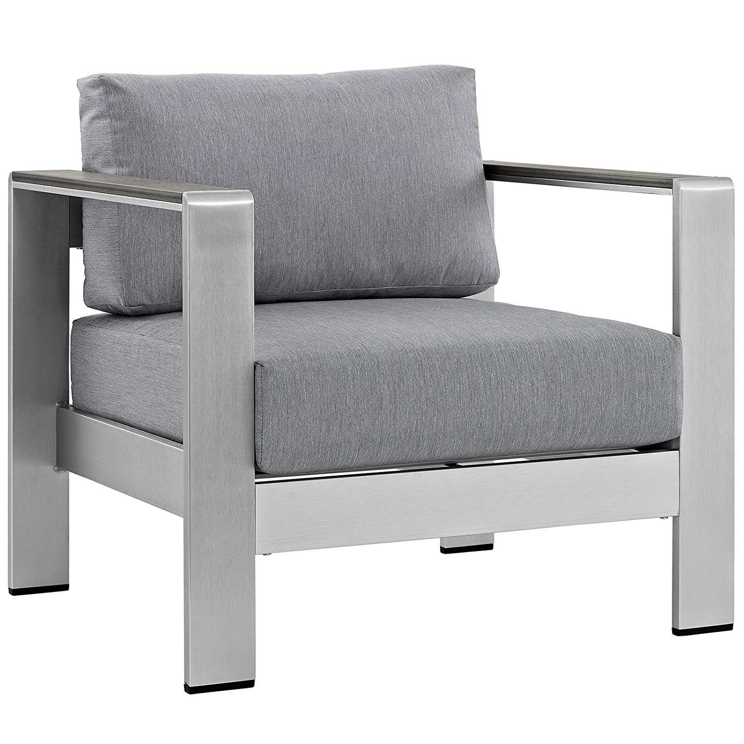 Outdoor lounge furniture CUB EEI 2266 SLV GRY MOD Outdoor lounge furniture CUB EEI 2266 SLV GRY MOD