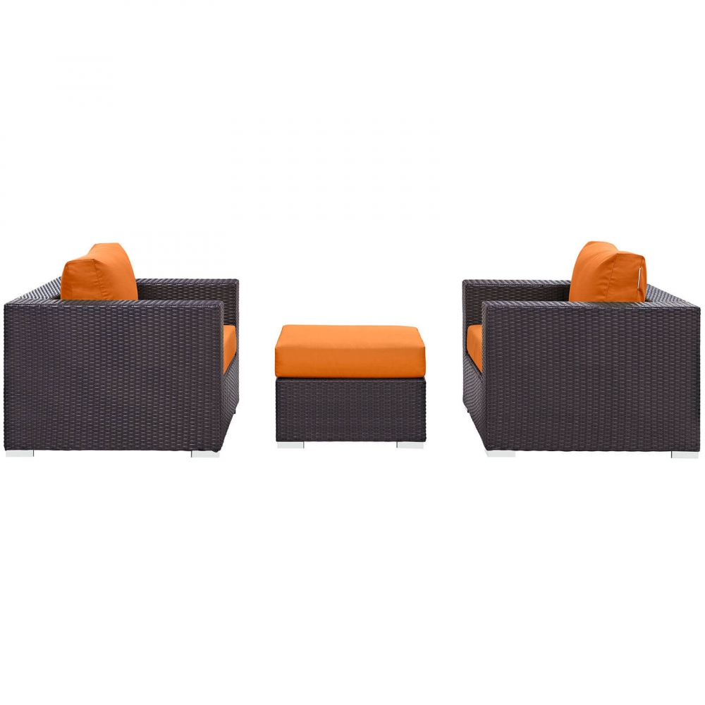 Outdoor sofa set side view Outdoor sofa set side view