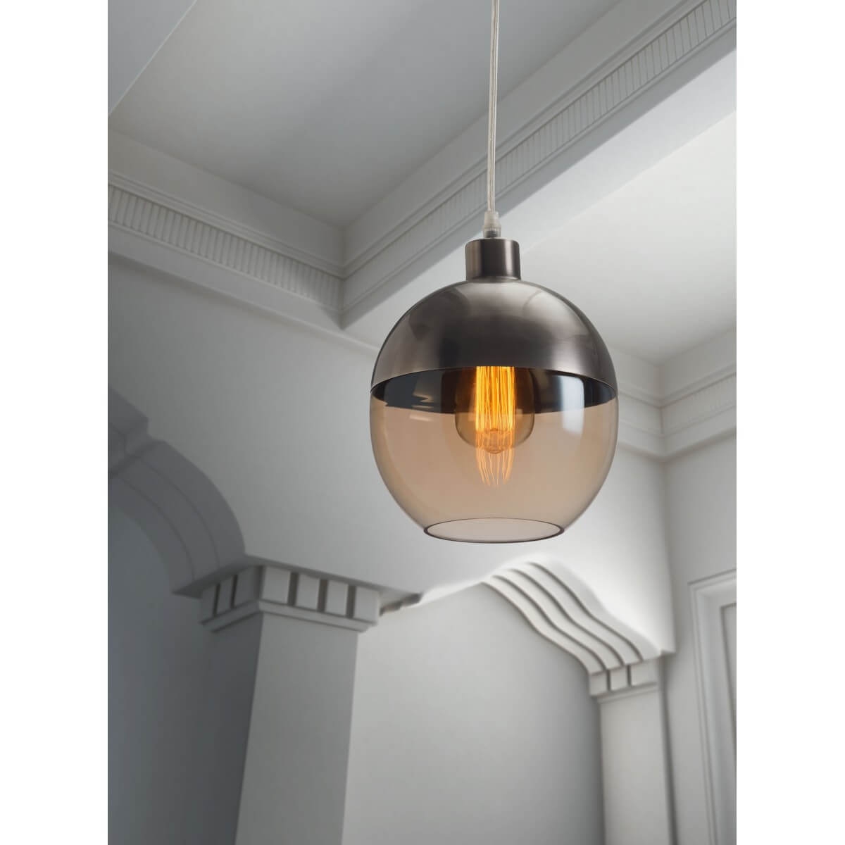 Oval retro lighting environmental view Oval retro lighting environmental view