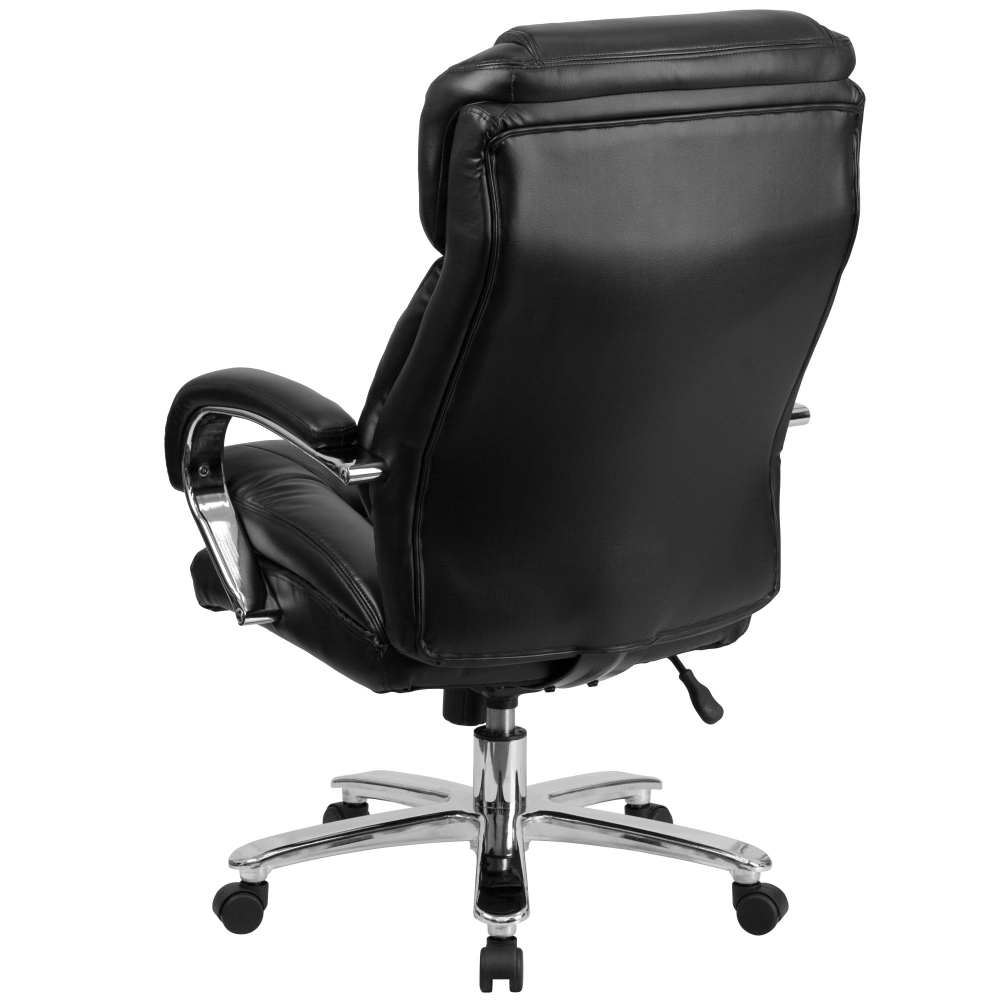Oversized office chairs 500lbs rear view Oversized office chairs 500lbs rear view