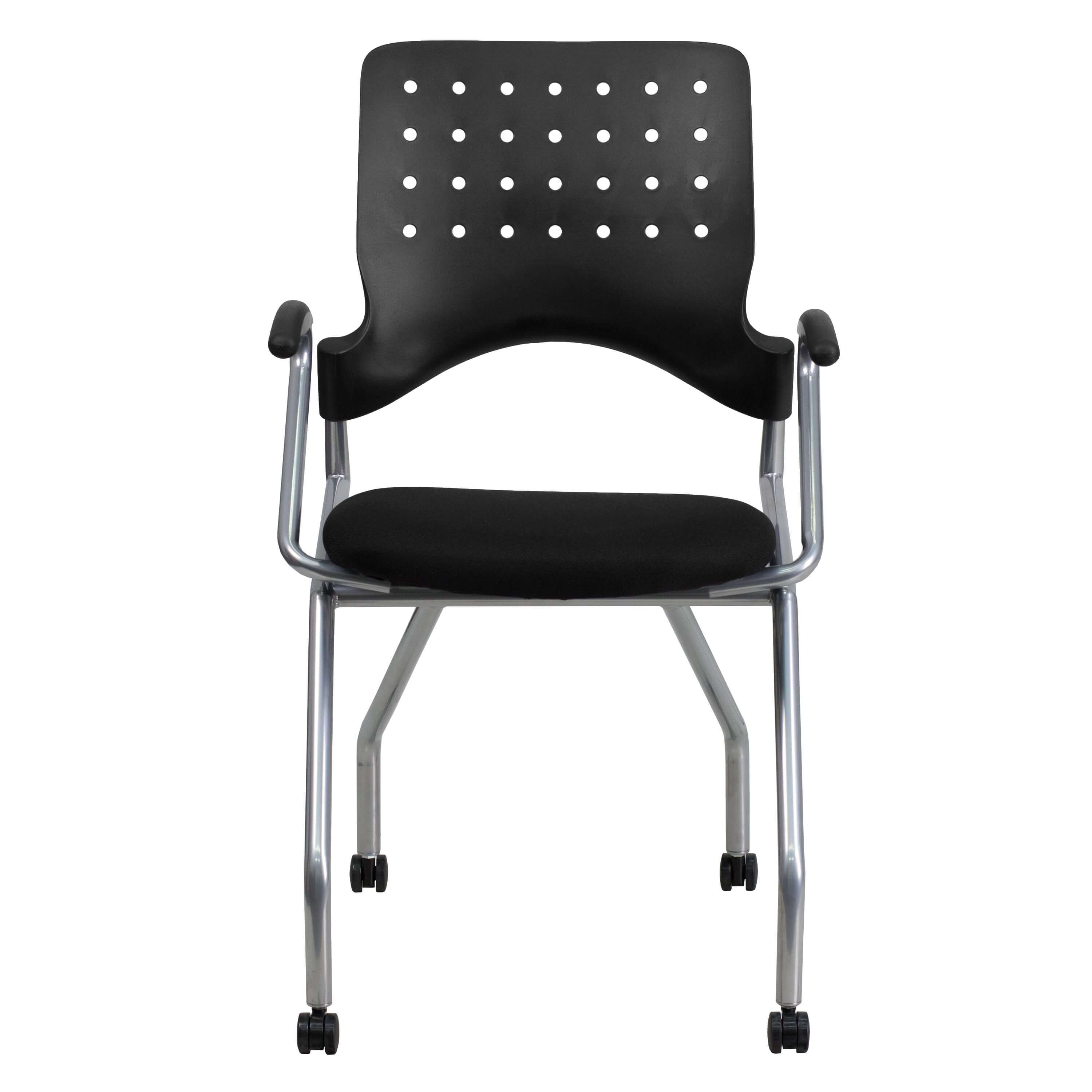 Plastic office chair front Plastic office chair front