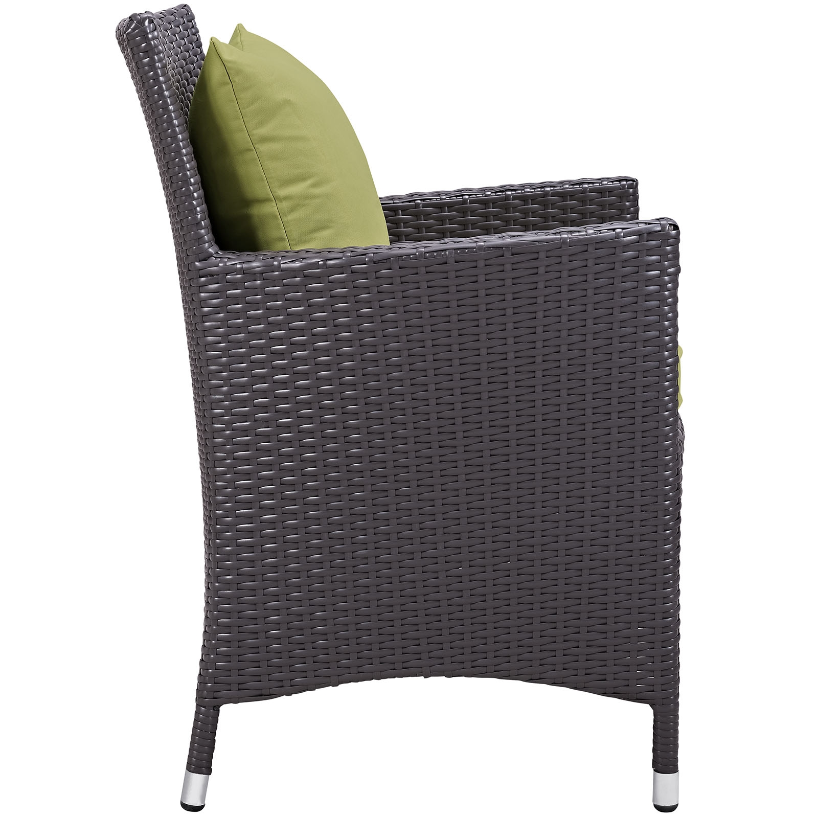 Rattan bistro chair side view Rattan bistro chair side view