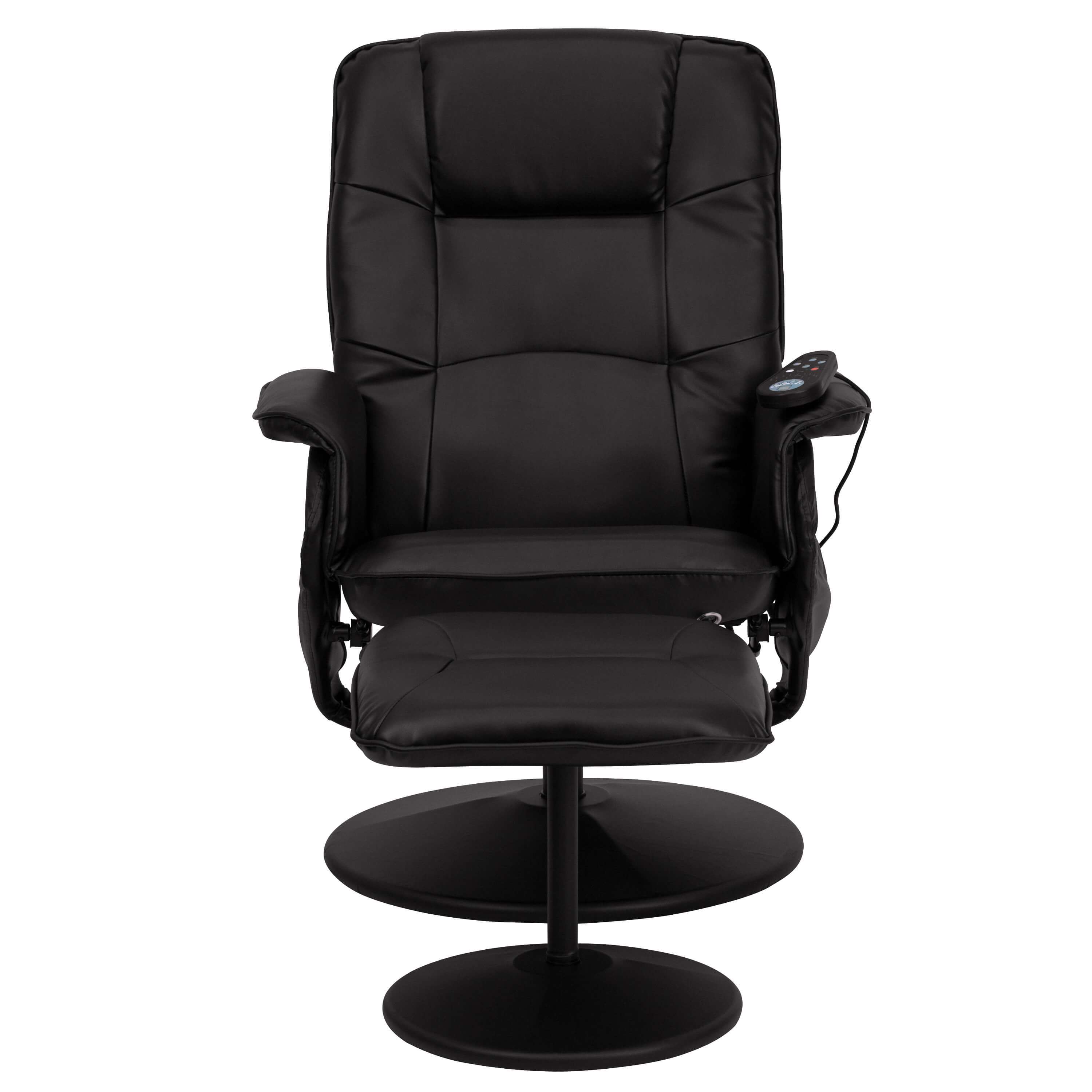 Recliner chair with massage front view Recliner chair with massage front view