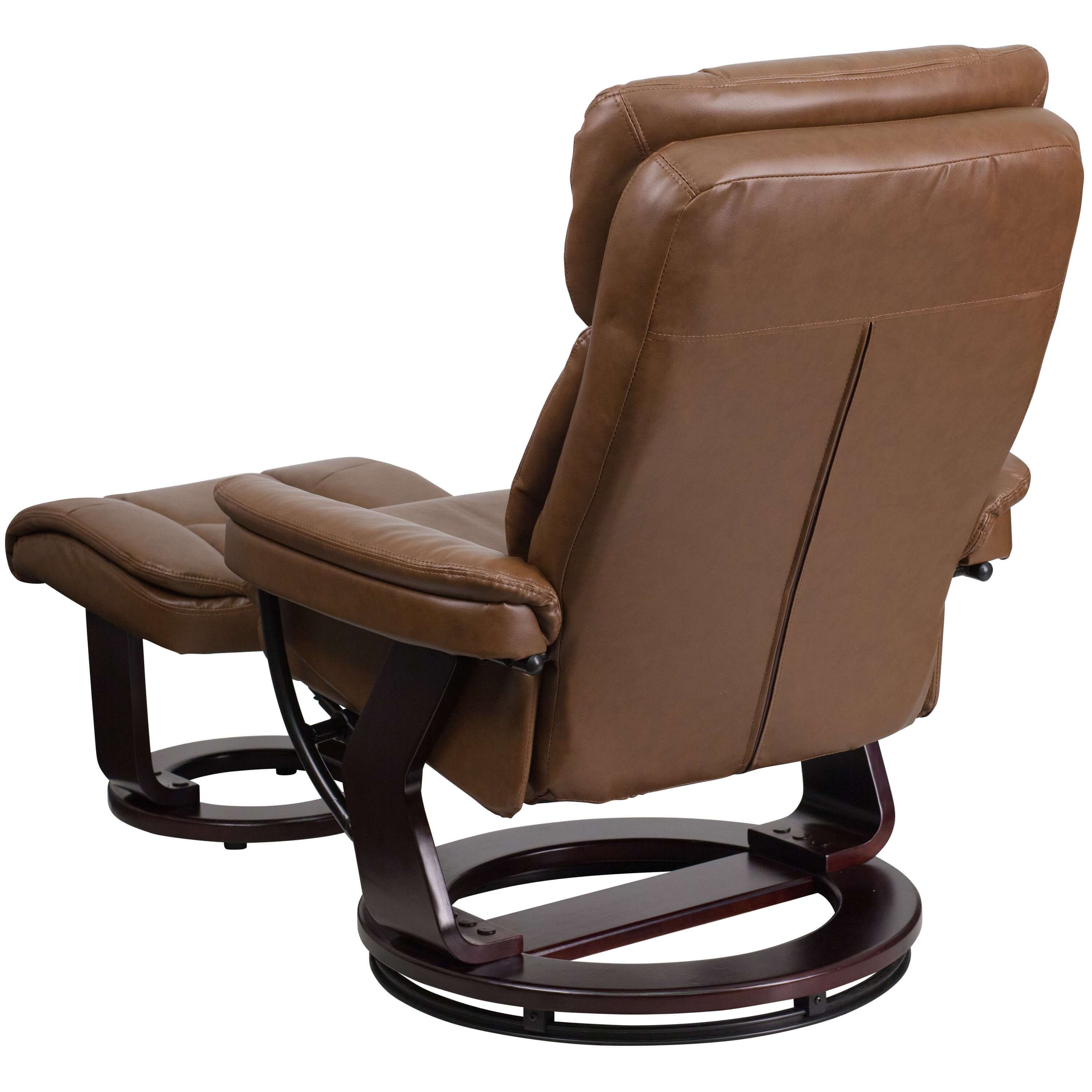 Reclining armchair back view Reclining armchair back view