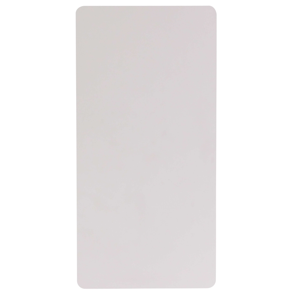 Rectangle folding table top view Rectangle folding table top view