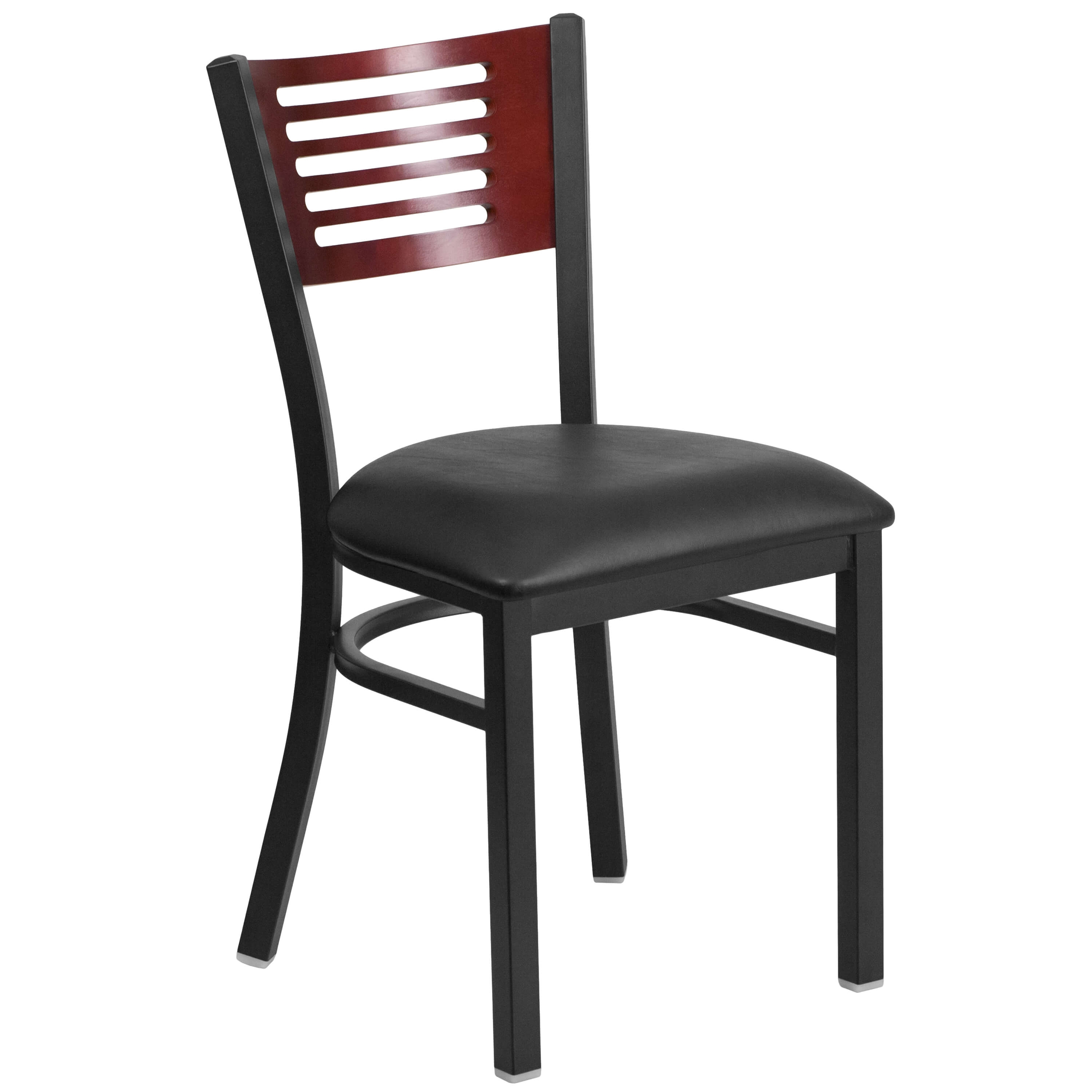 Restaurant chairs CUB XU DG 6G5B MAH BLKV GG FLA Restaurant chairs CUB XU DG 6G5B MAH BLKV GG FLA
