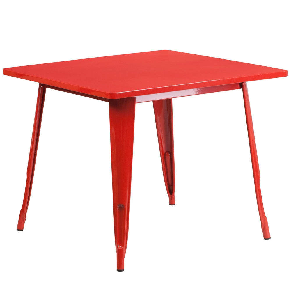 Restaurant tables CUB ET CT002 1 RED GG FLA Restaurant tables CUB ET CT002 1 RED GG FLA