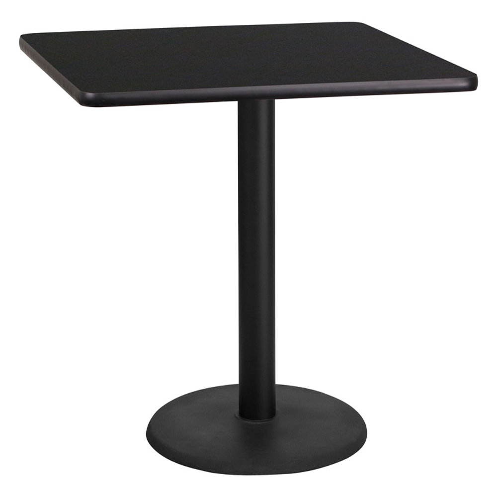 Restaurant tables CUB XU BLKTB 3636 TR24 GG FLA Restaurant tables CUB XU BLKTB 3636 TR24 GG FLA