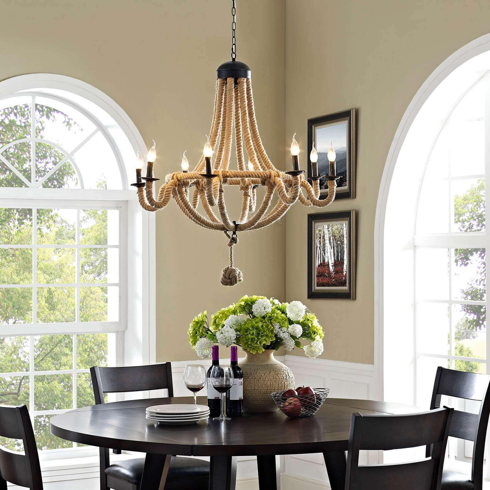 Retro light fixtures environmental view Retro light fixtures environmental view