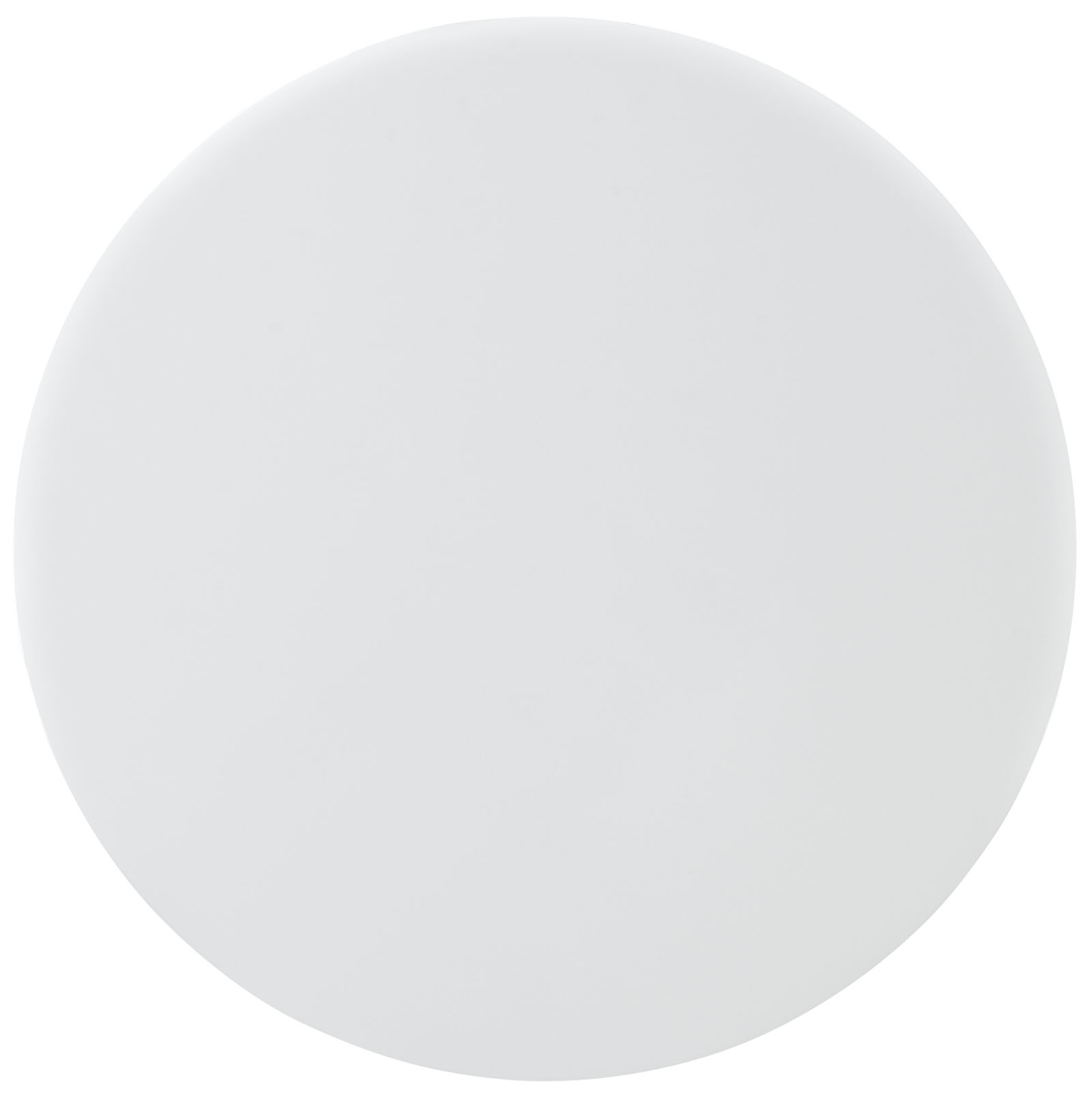 Round restaurant table top view Round restaurant table top view