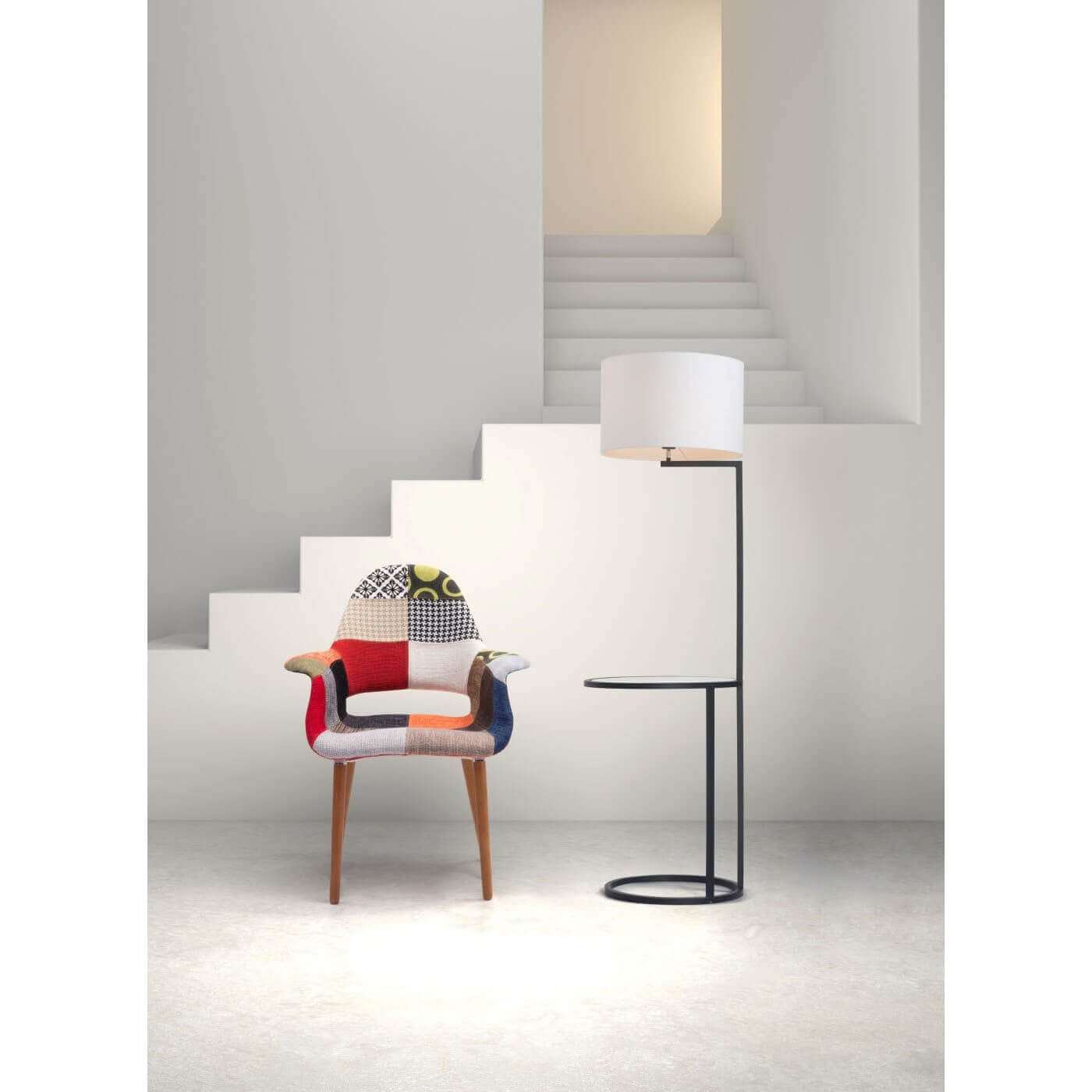 Shelf floor lamp environmental view Shelf floor lamp environmental view
