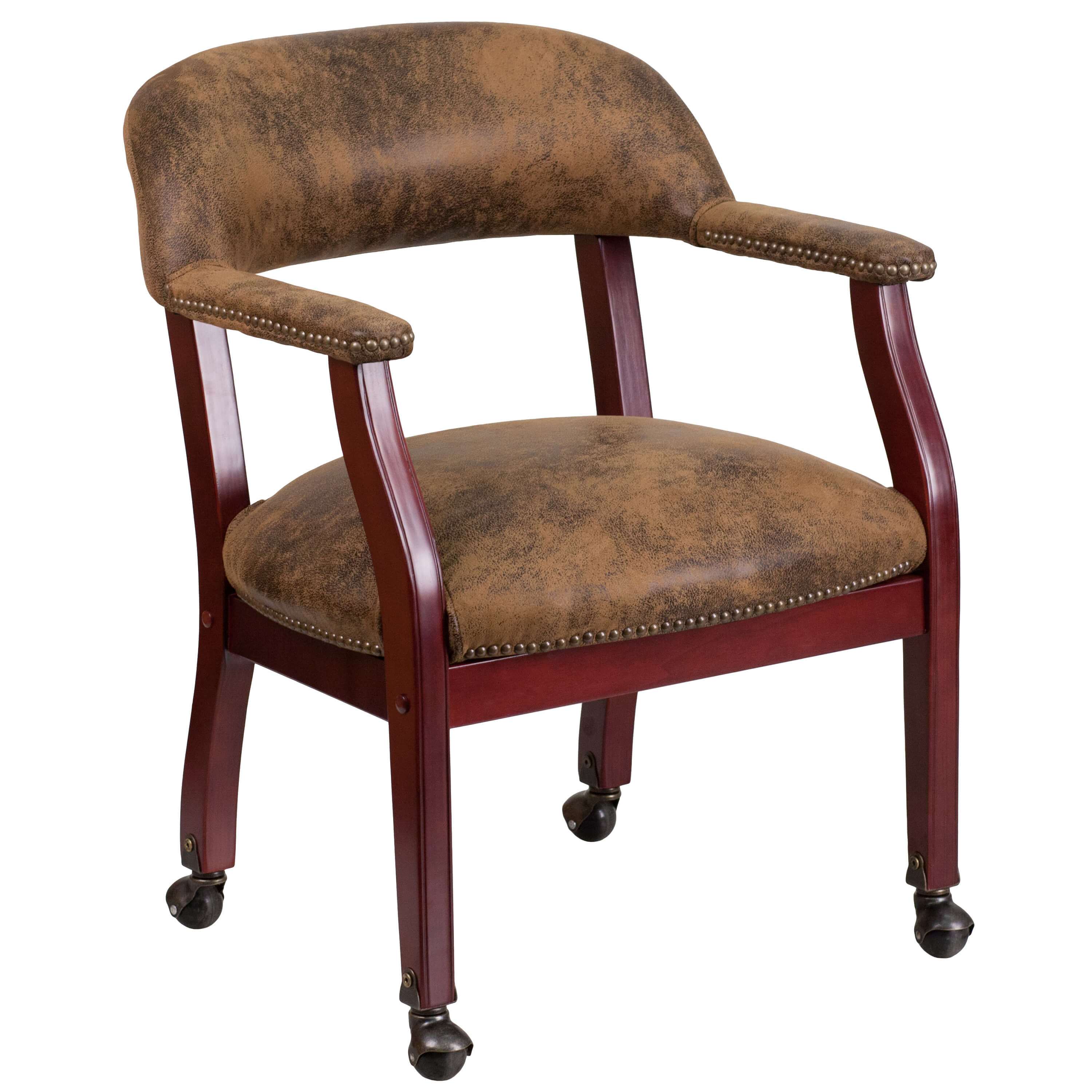 Side chairs with arms CUB B Z100 BRN GG FLA Side chairs with arms CUB B Z100 BRN GG FLA