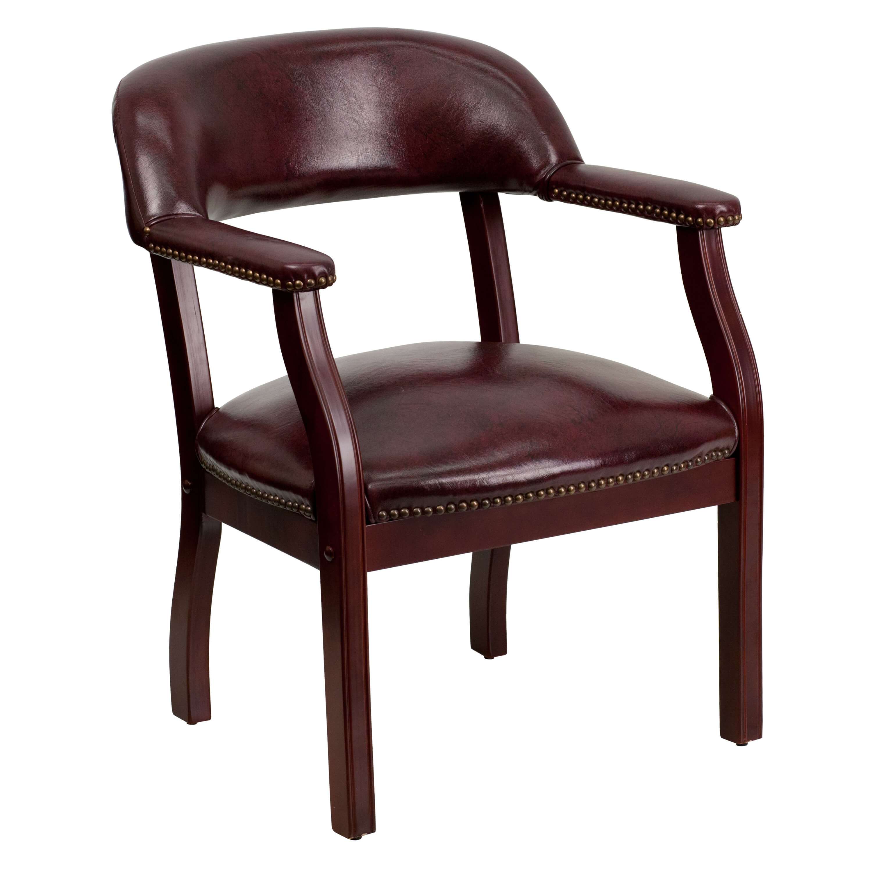 Side chairs with arms CUB B Z105 OXBLOOD GG FLA Side chairs with arms CUB B Z105 OXBLOOD GG FLA