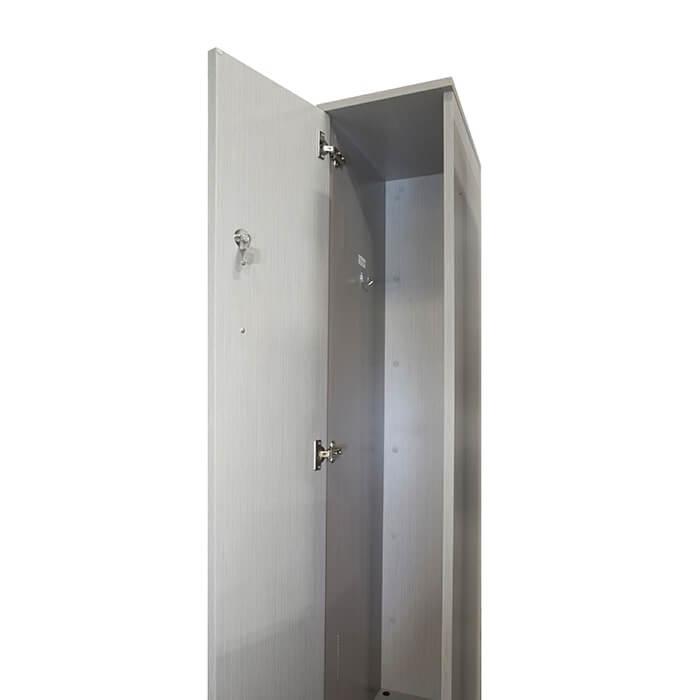 Single locker inside Single locker inside
