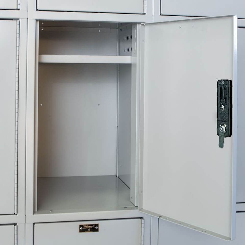 Employee lockers metal lockers laptop locker 1W 4T inside space view Employee lockers metal lockers laptop locker 1W 4T inside space view