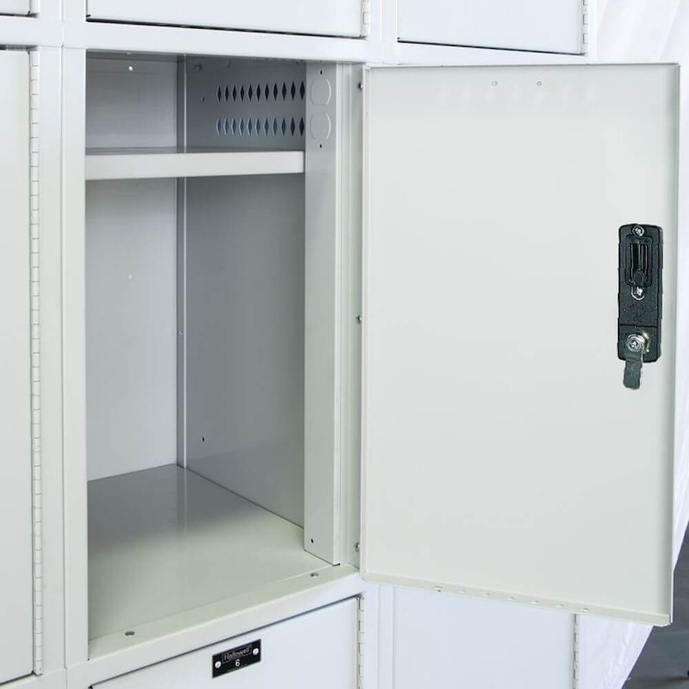 Employee lockers metal lockers laptop locker 3W 4T inside ventils view Employee lockers metal lockers laptop locker 3W 4T inside ventils view