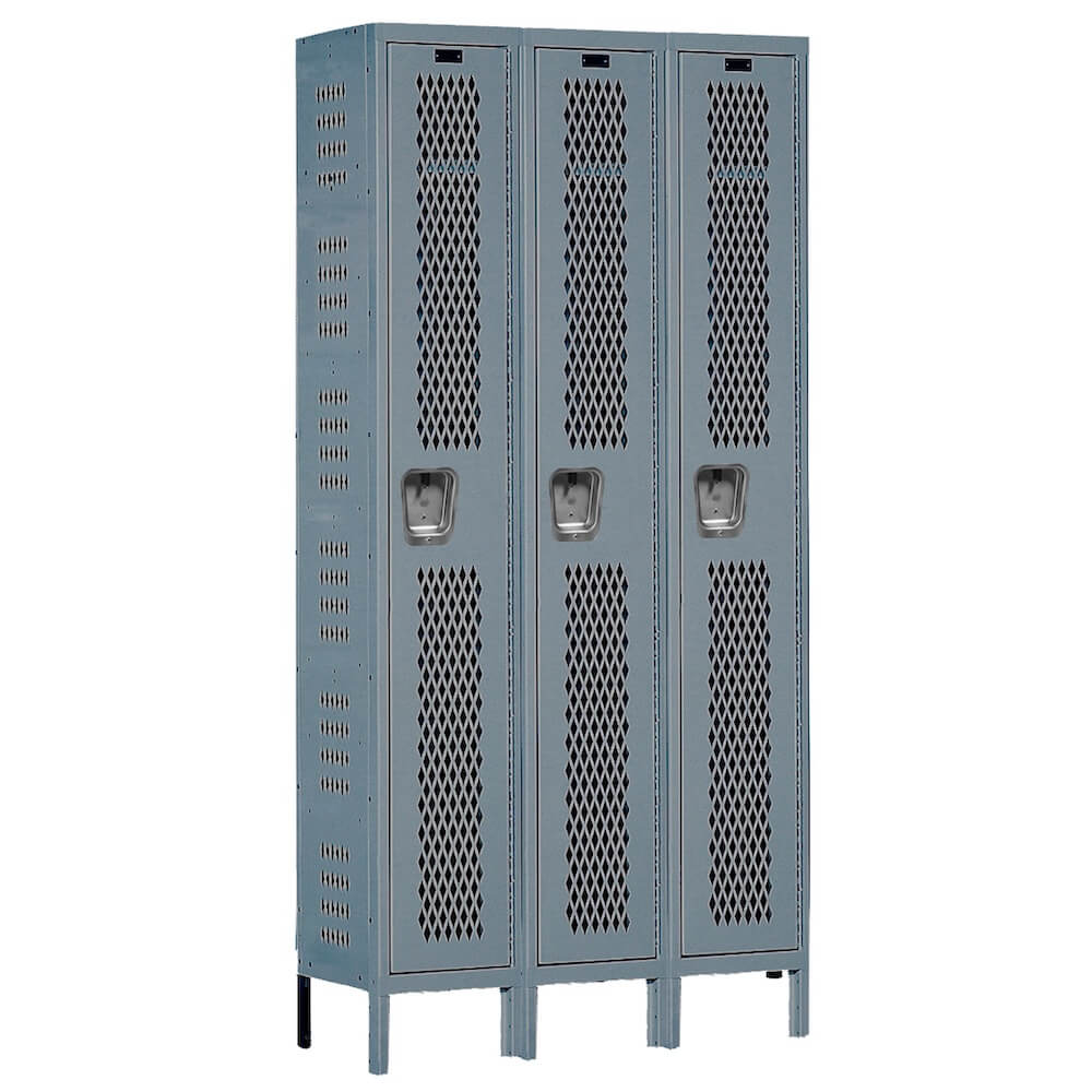 Employee lockers metal lockers ventilated lockers dark gray 3W 1T Employee lockers metal lockers ventilated lockers dark gray 3W 1T