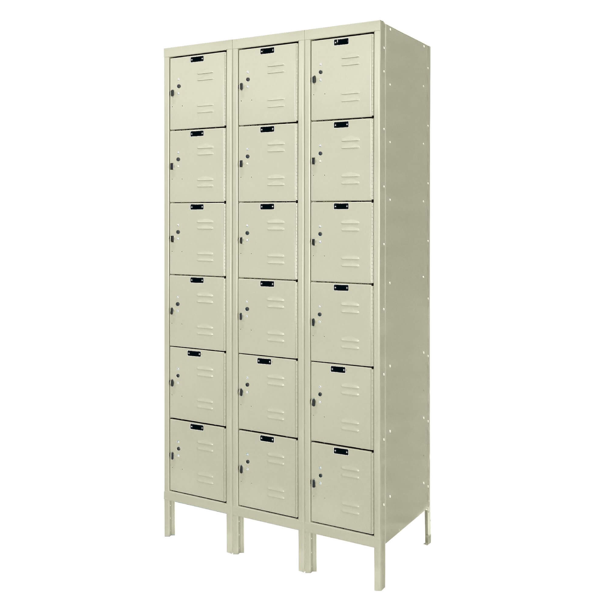 Employee lockers metal lockers wardrobe lockers 3w 6t angle view Employee lockers metal lockers wardrobe lockers 3w 6t angle view