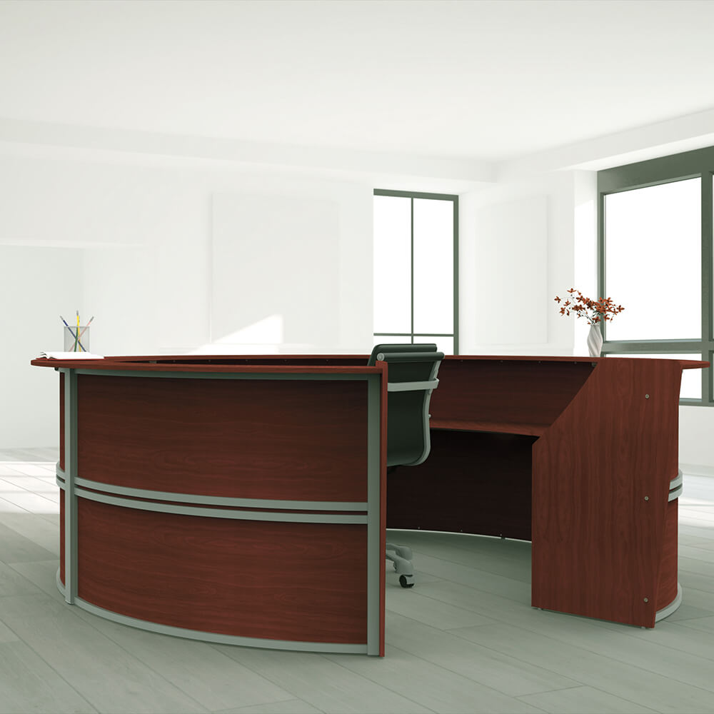 Li1 round reception desk environment 1 2 3 Li1 round reception desk environment 1 2 3