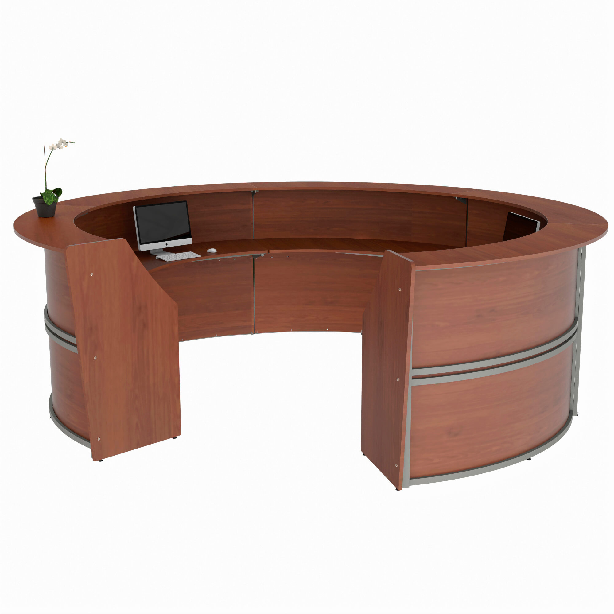 Li1 round reception desk inside 1 2 3 Li1 round reception desk inside 1 2 3