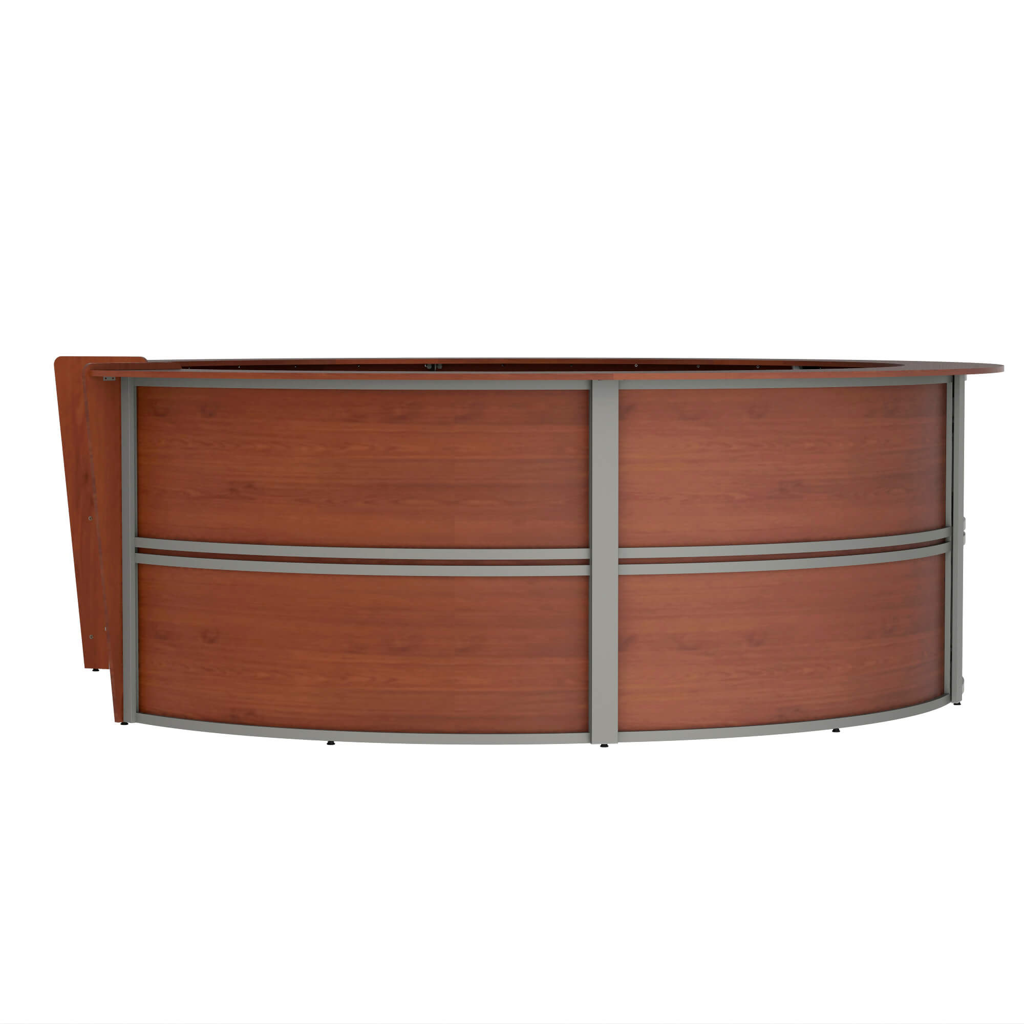 Li1 round reception desk lateral 1 2 3 Li1 round reception desk lateral 1 2 3