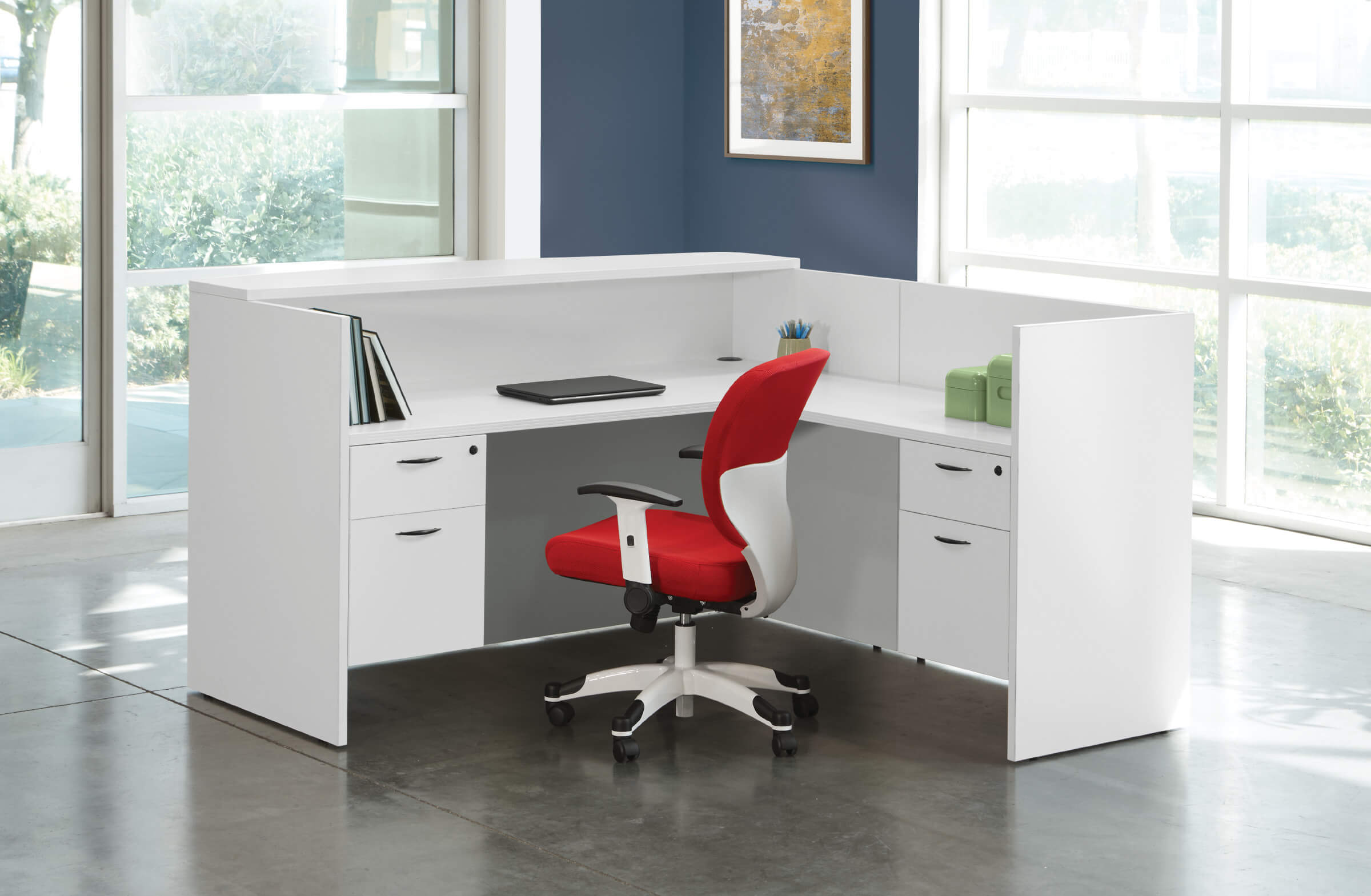 Office reception desk straight reception desk contemporary office reception desk white space view 1 Office reception desk straight reception desk contemporary office reception desk white space view 1