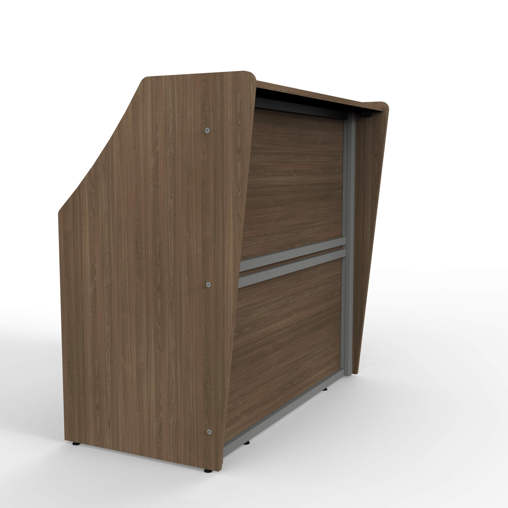 Single person reception desk CUB ZID292 NIL 1 Single person reception desk CUB ZID292 NIL 1