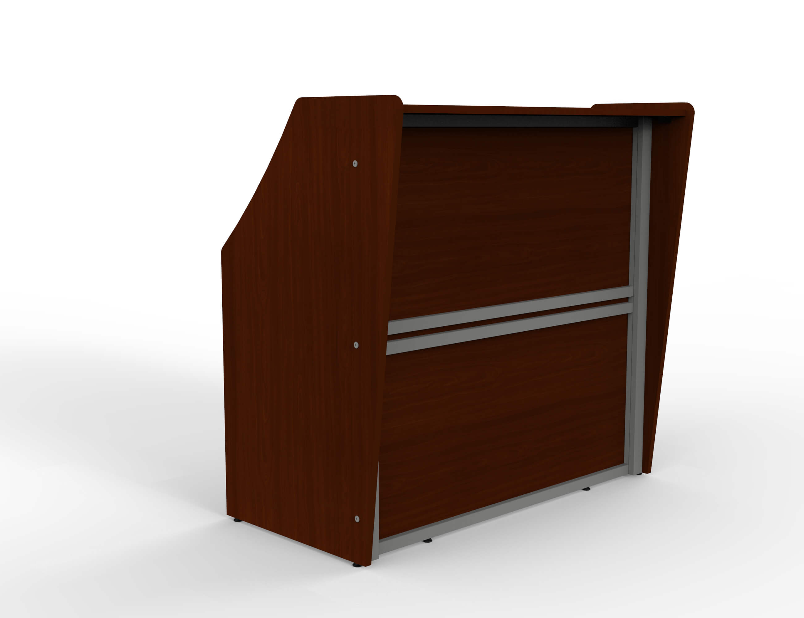 Single person reception desk CUB ZUC292 NIL 1 Single person reception desk CUB ZUC292 NIL 1
